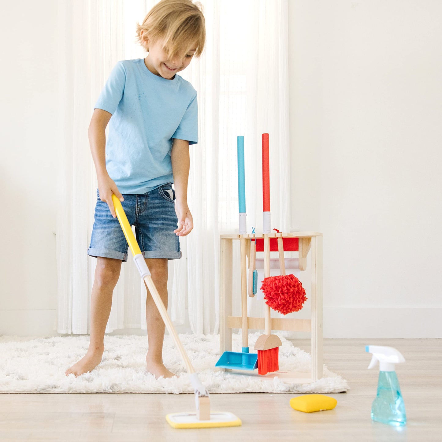 Melissa & Doug Sparkle Cleaning Play Set - 11 Pieces