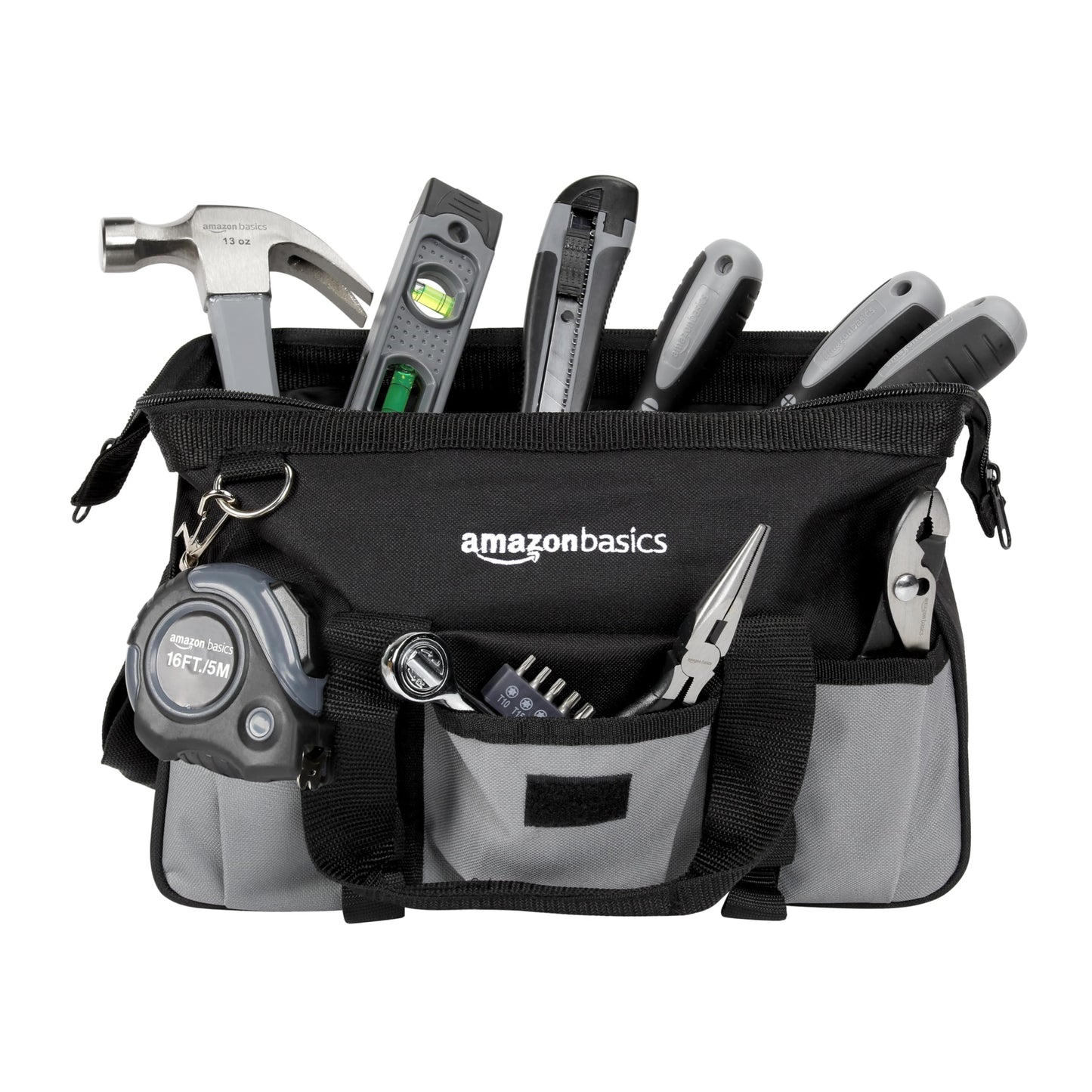 65-Piece Amazon Basics Home Repair Tool Kit