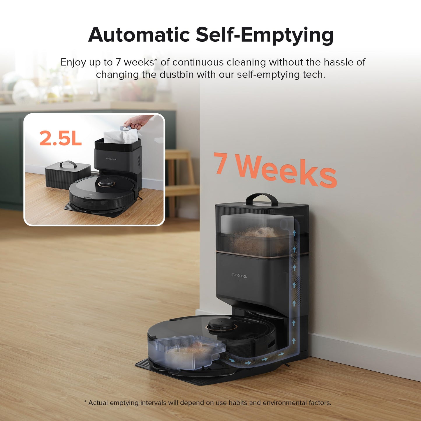roborock Q8 Max+ Robot Vacuum and Mop