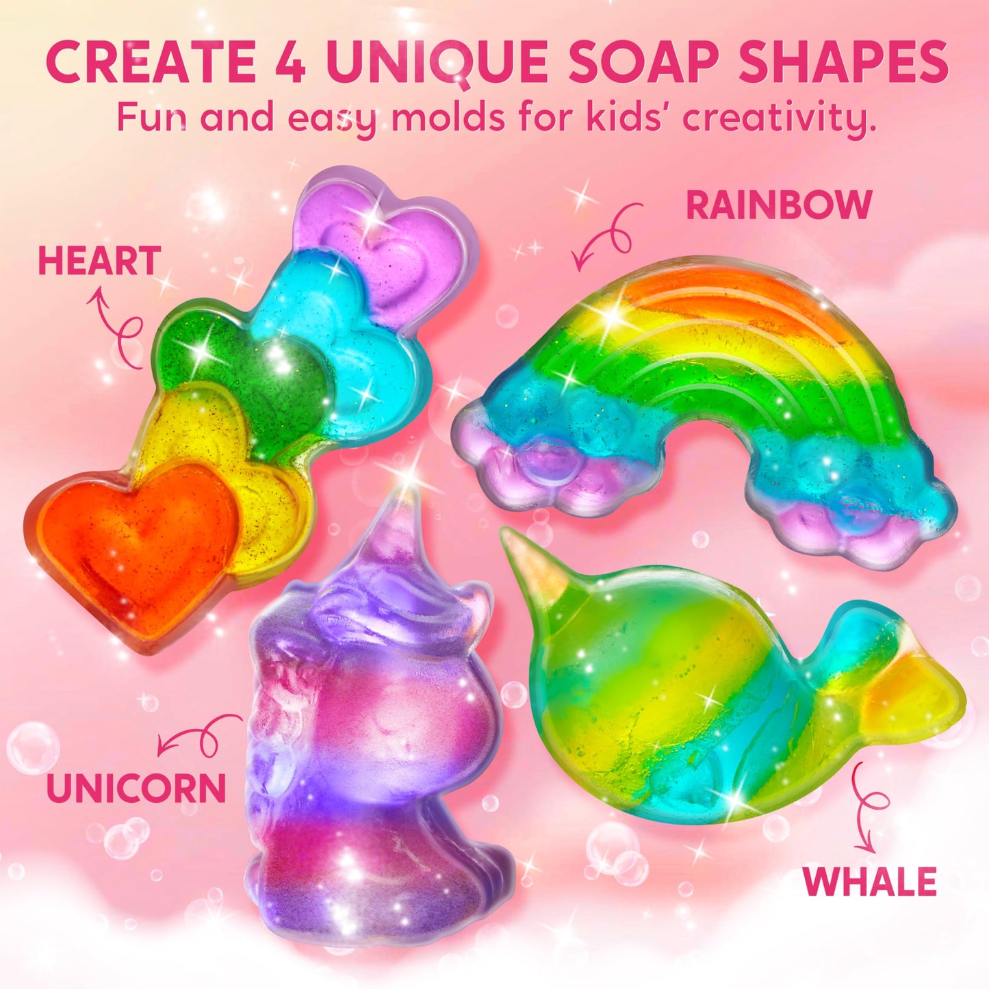 DIY Unicorn Soap Making Kit for Kids