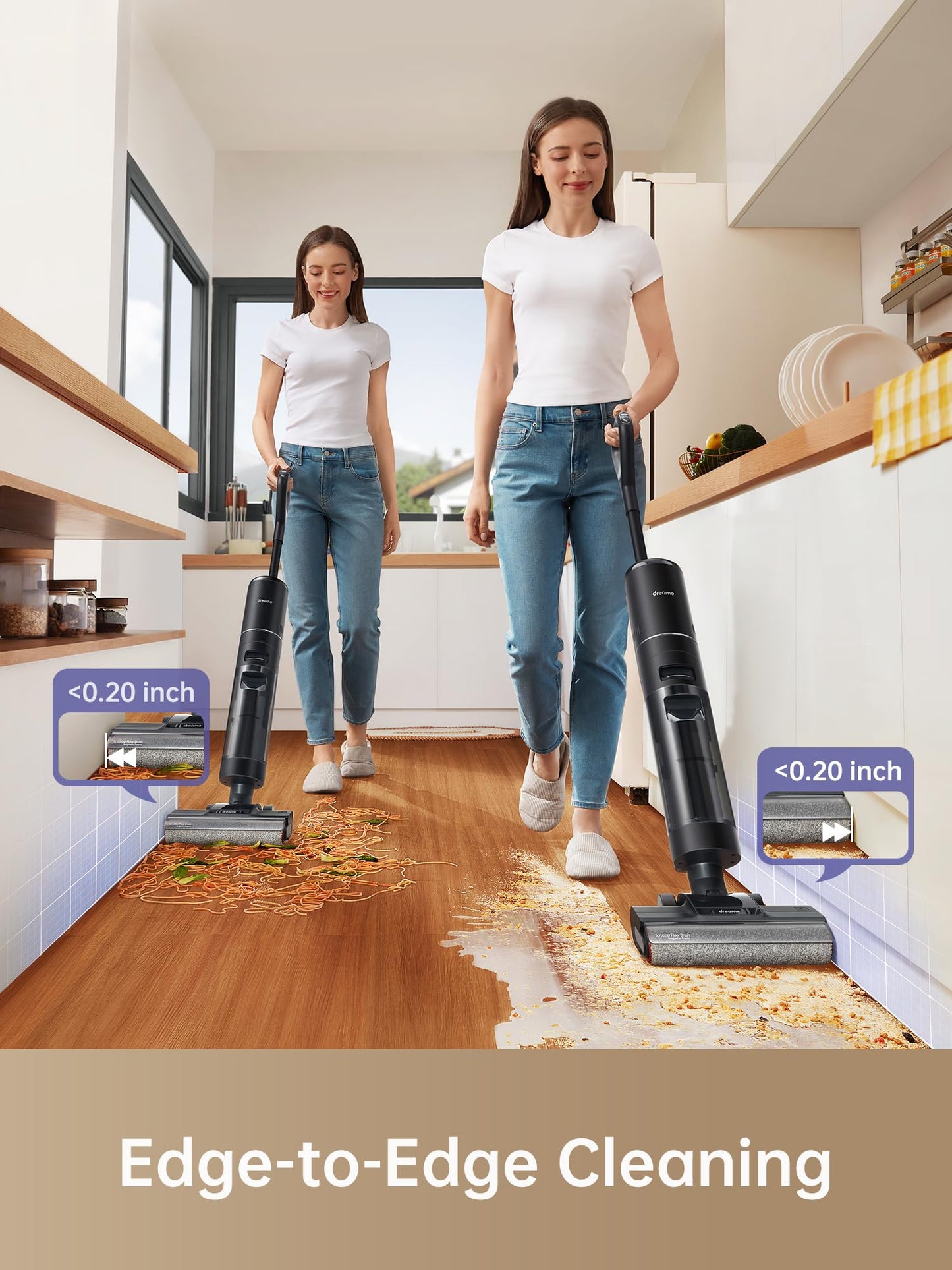 DREAME Cordless Wet Dry Vacuum Mop Cleaner