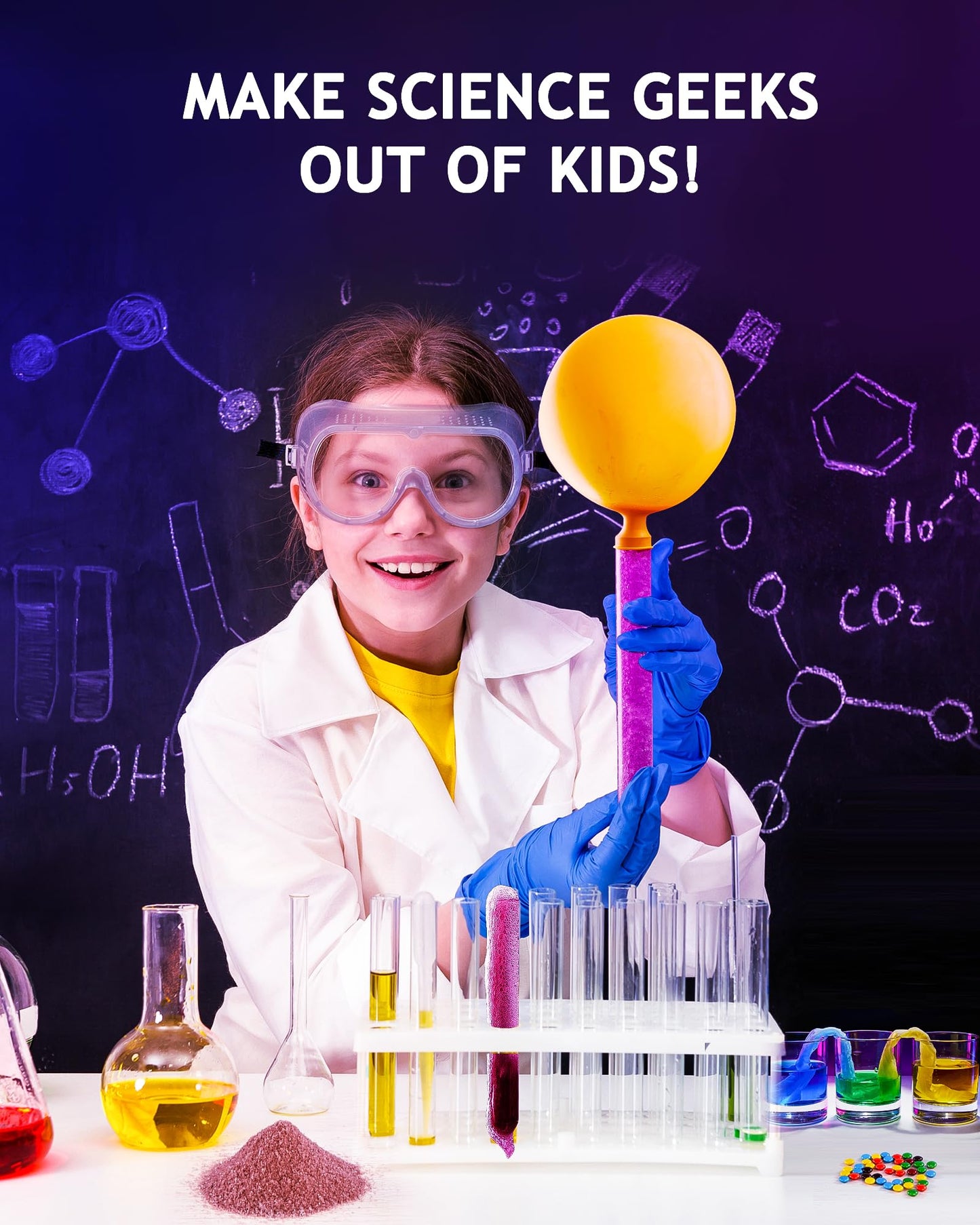 75+ Chemistry Experiments Science Kit for Kids