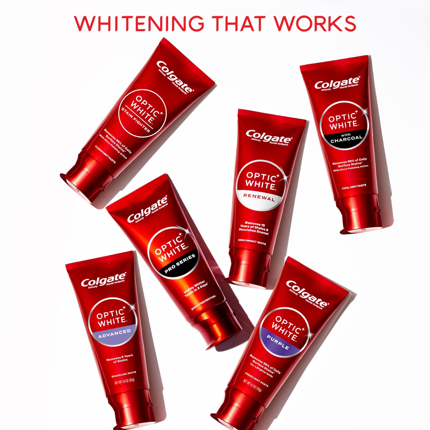 Colgate Optic White Whitening Toothpaste, 3 Oz