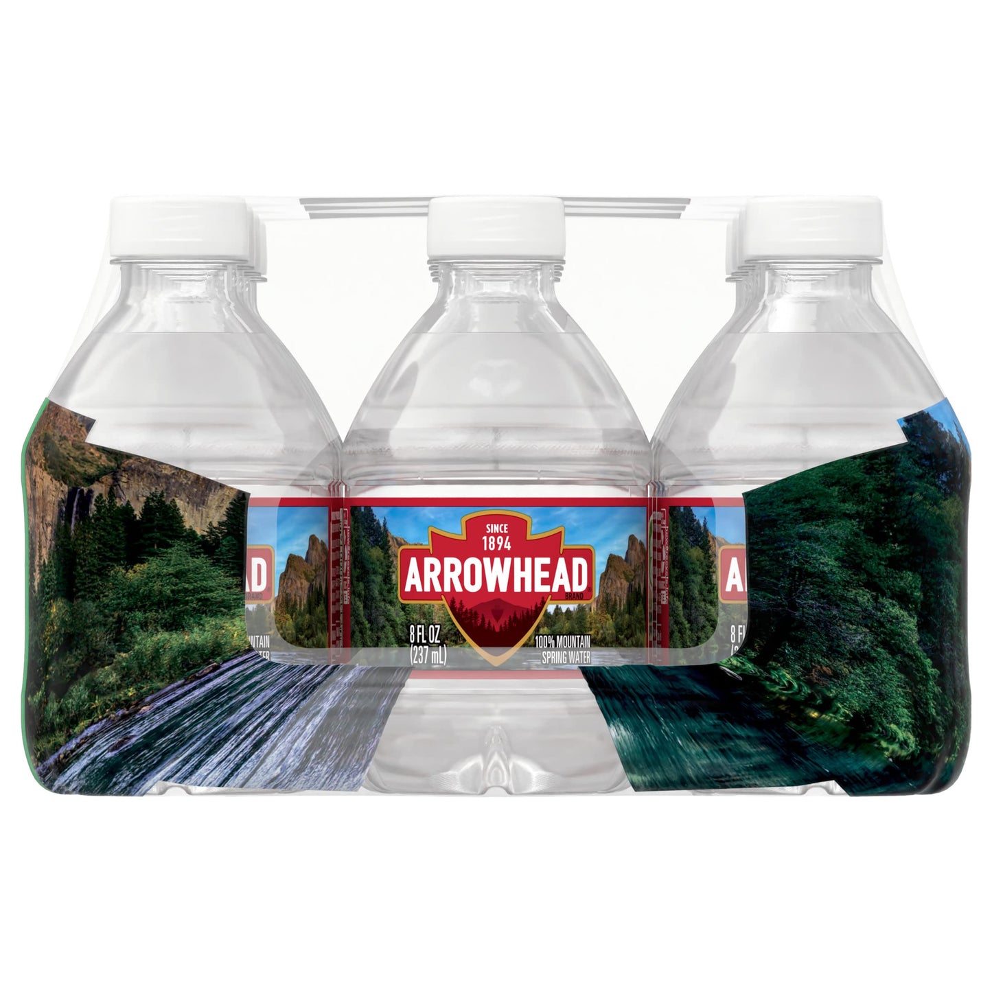 Arrowhead Spring Water Bottles, 12 Pack, 8 Fl Oz
