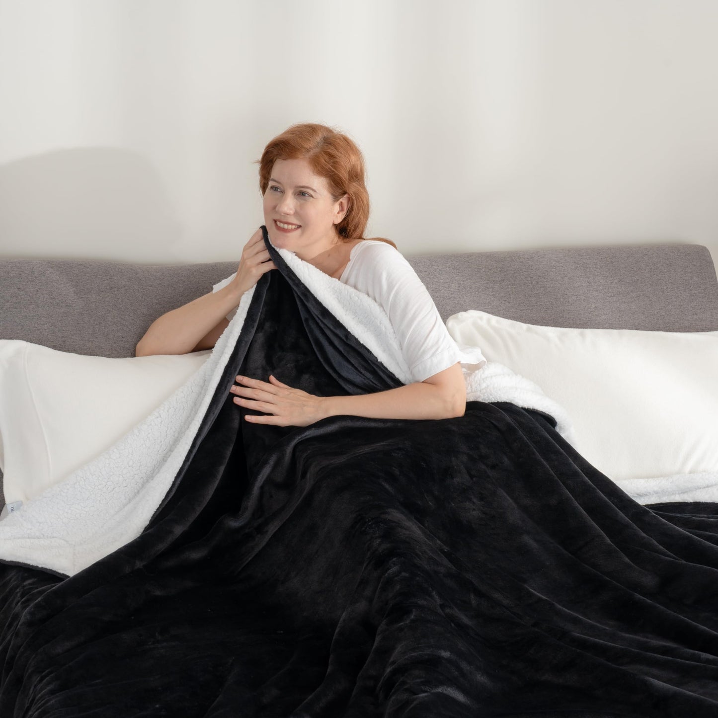 Berkshire Blanket Sherpa Fleece Reversible Blanket