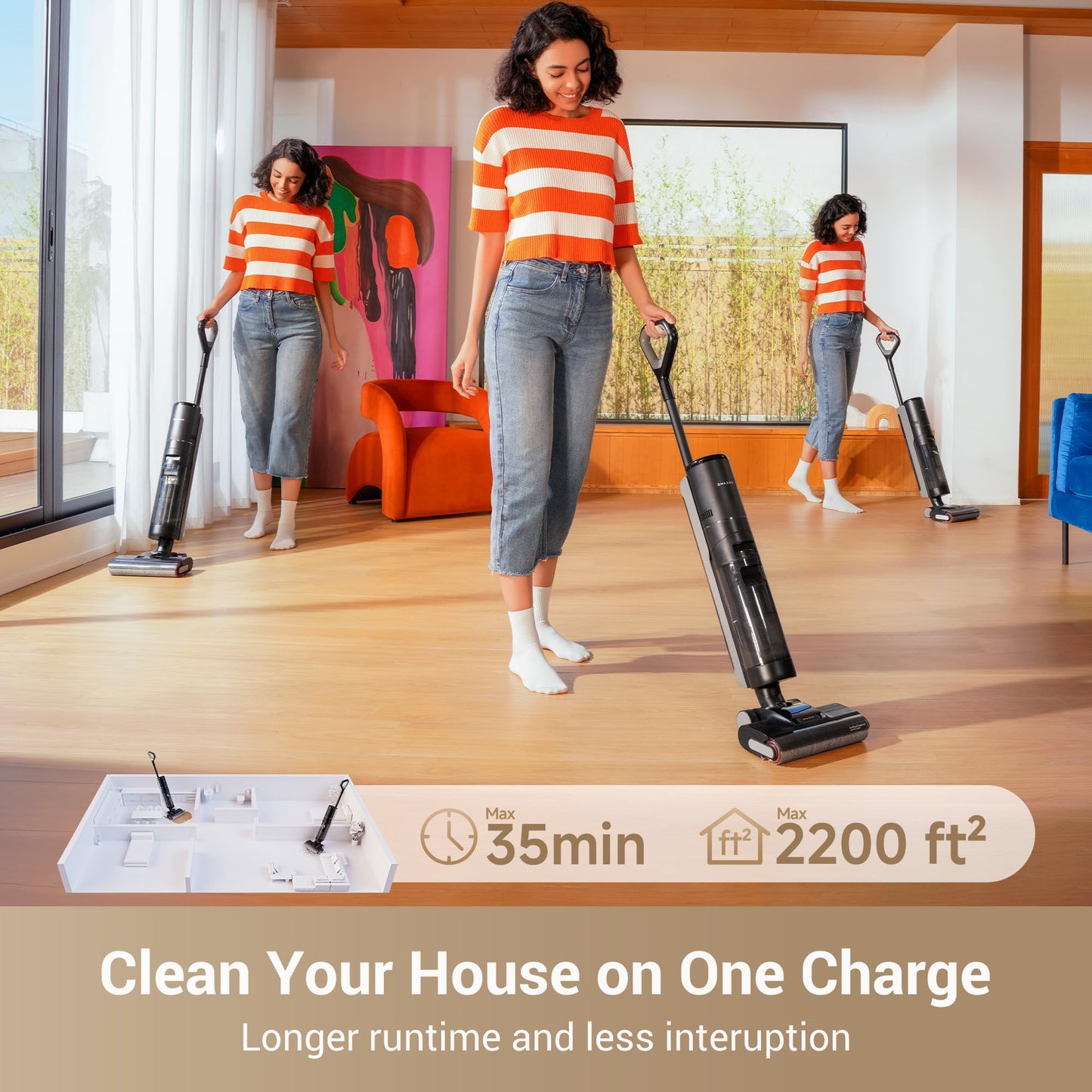 DREAME G10 Pro Wet Dry Vacuum Mop Combo