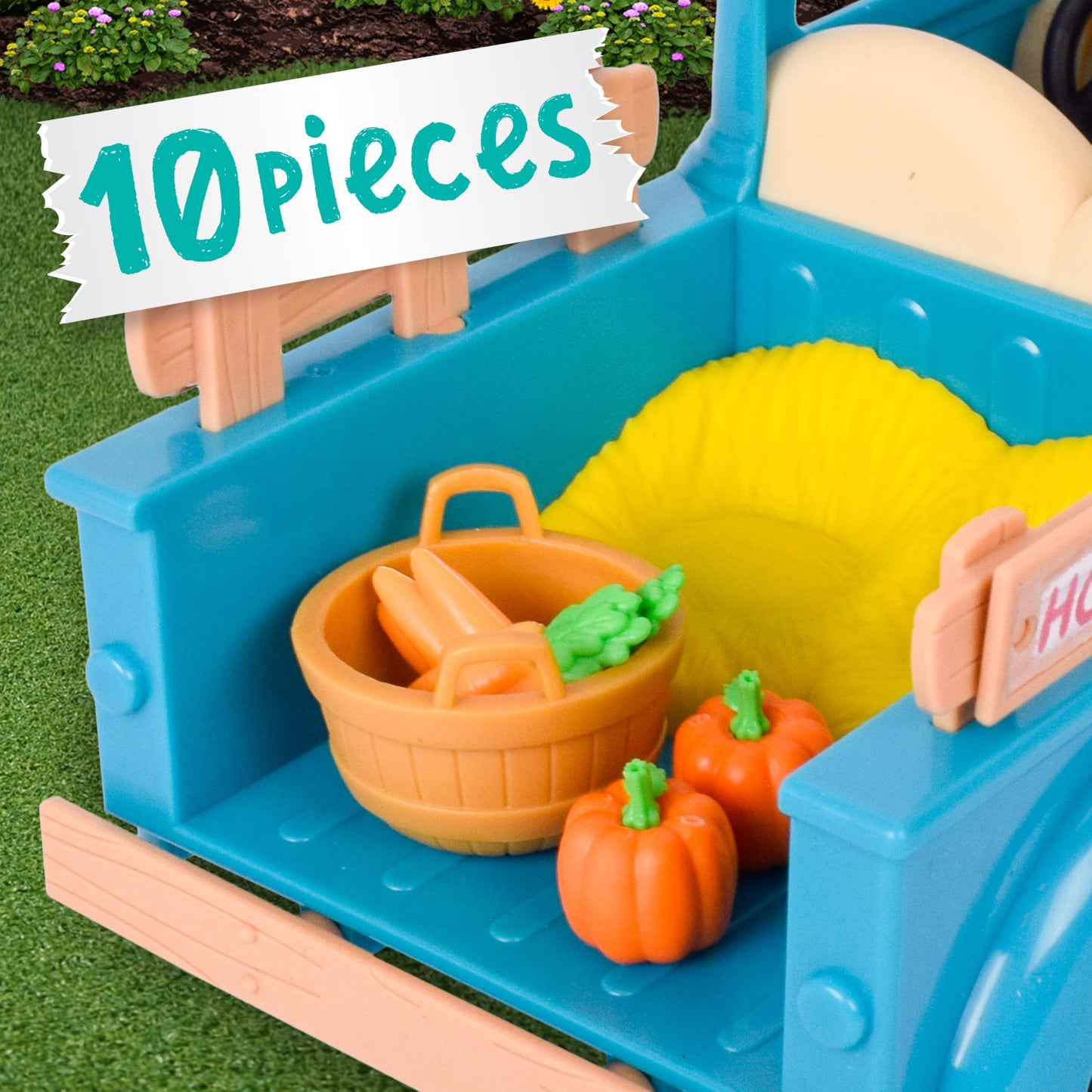 Honey Bee Acres Buzzby Farm Truck with Doll