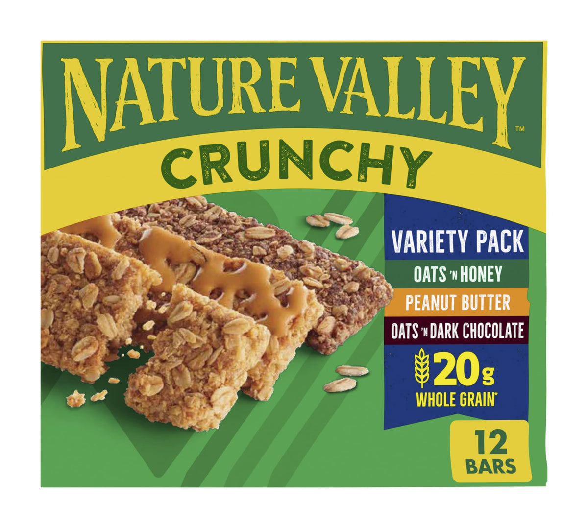 12 Count Nature Valley Crunchy Granola Bars Variety Pack (OU)