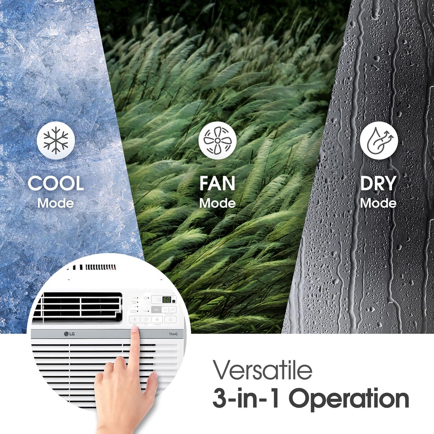 12000 BTU LG Window Air Conditioner with Remote
