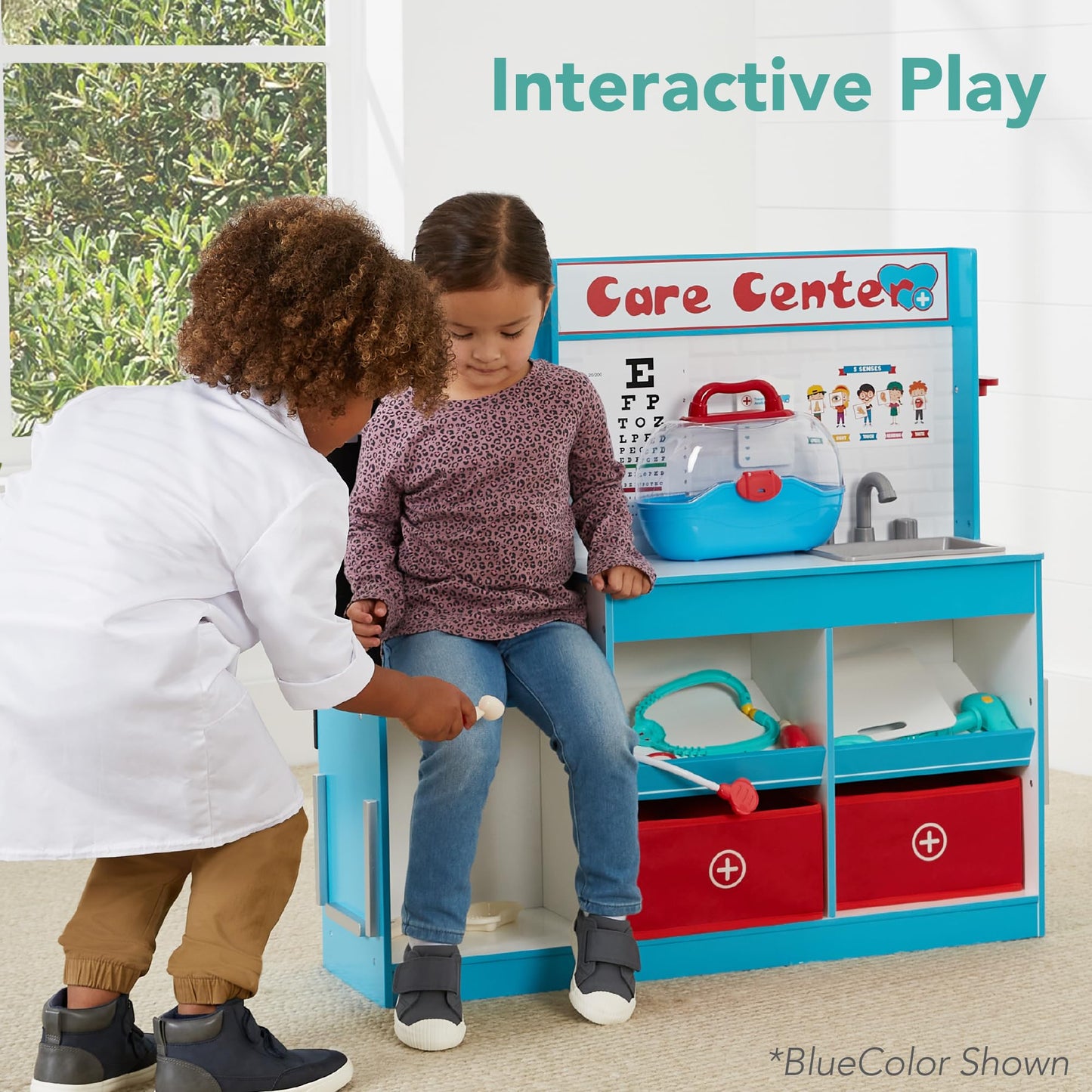 Pretend Play Doctor's Office Toy Set for Kids