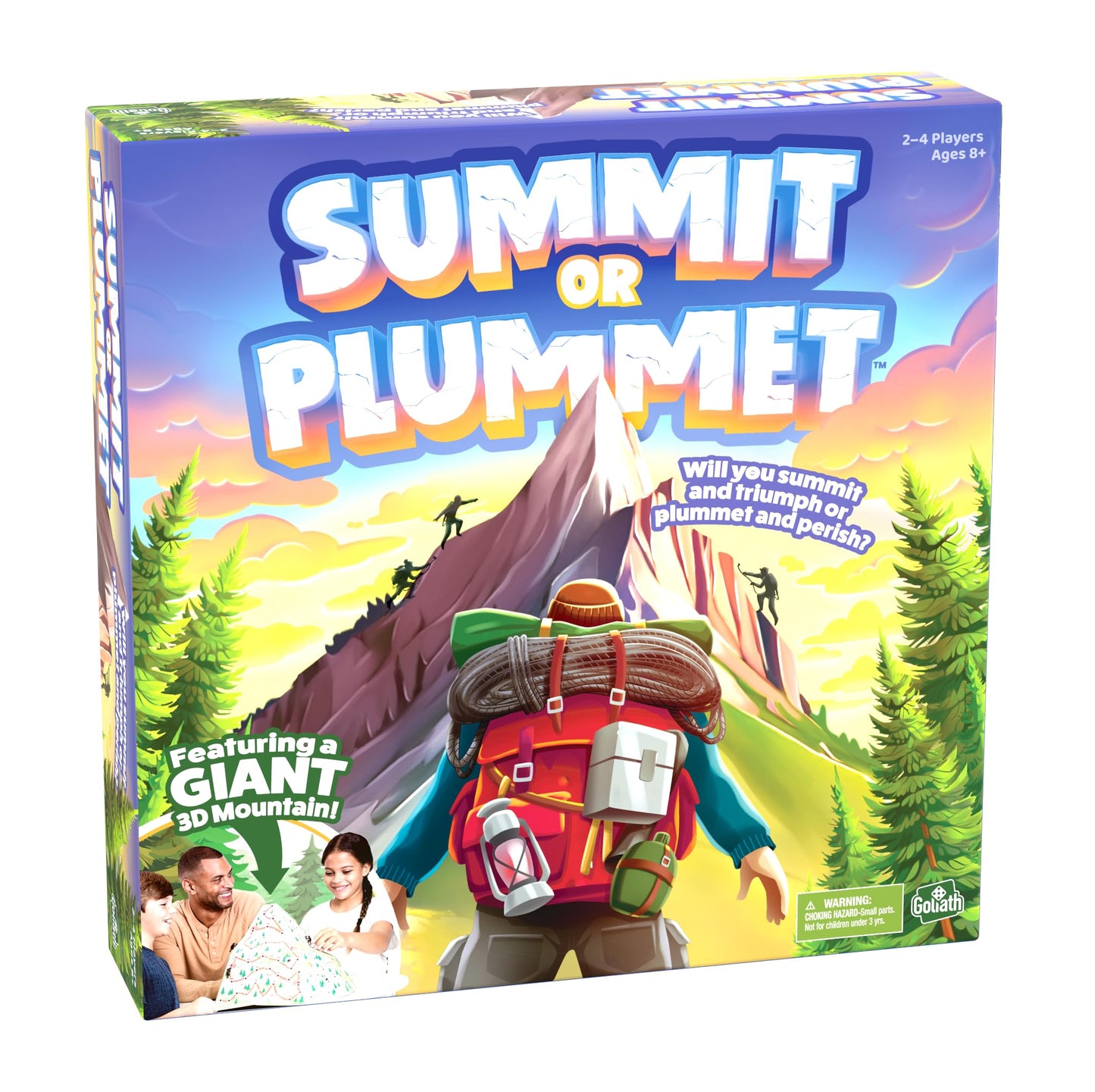 Goliath Summit or Plummet 3D Mountain Game