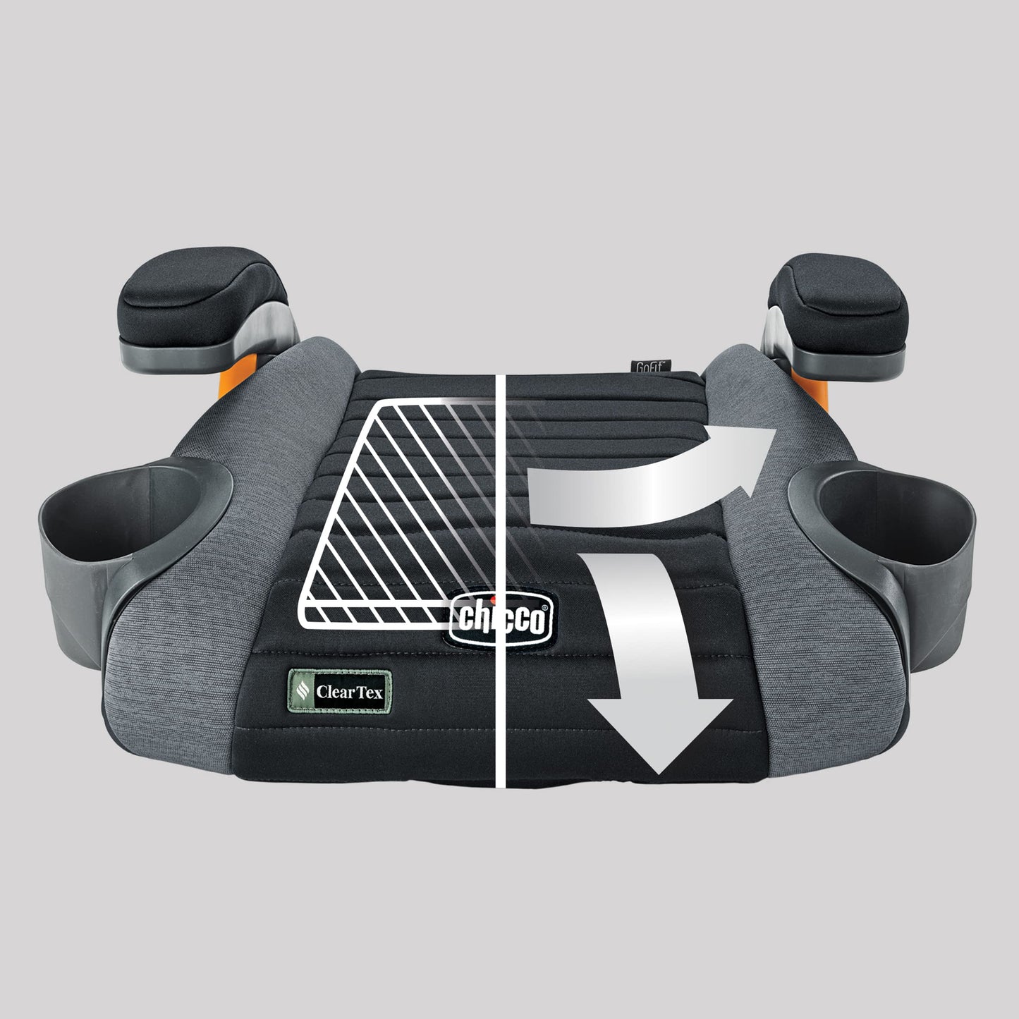Chicco GoFit ClearTex Backless Booster Seat