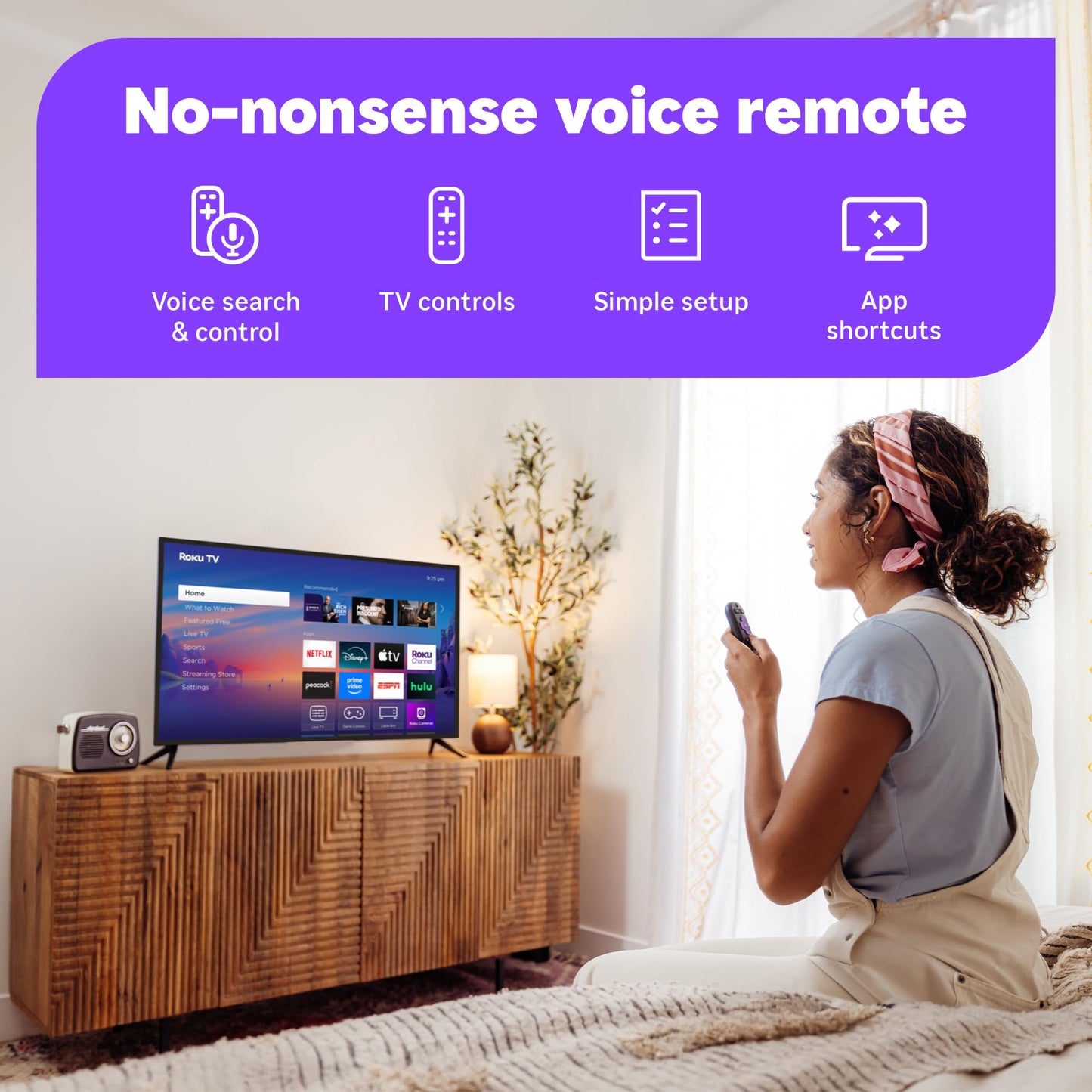 Roku 40-Inch 1080p Smart LED TV with Remote