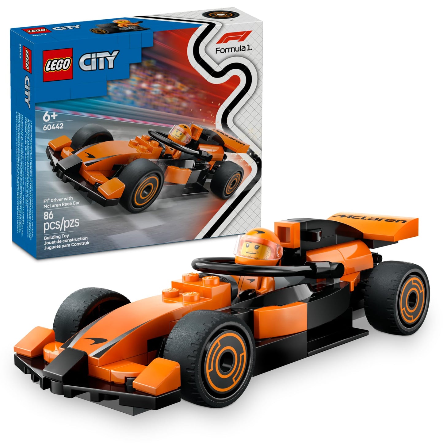LEGO McLaren F1 Race Car Building Kit