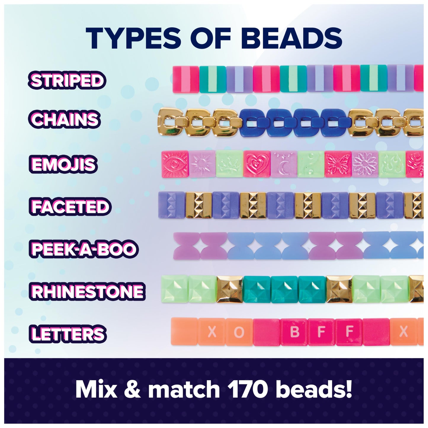 Cool Maker Bracelet Making Kit with 170 Beads