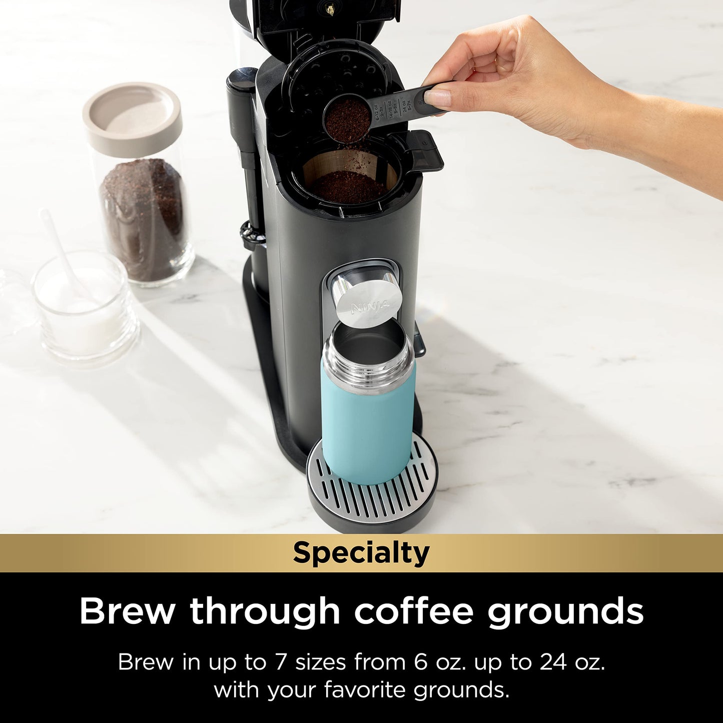 Ninja Single-Serve Coffee Maker with Frother