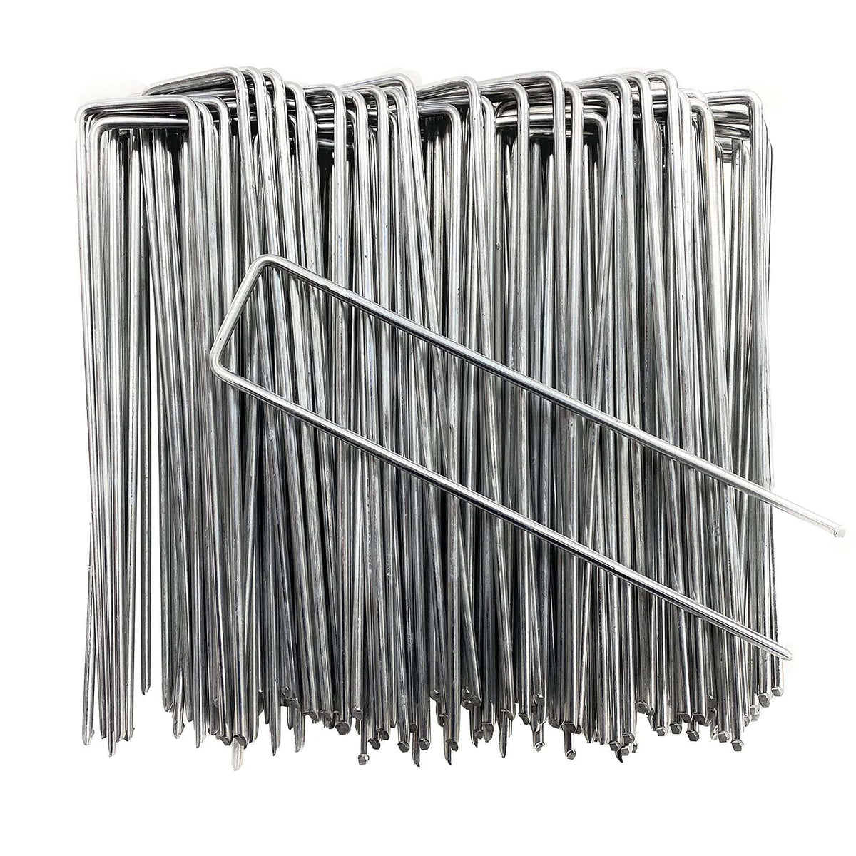 50 Pack Landscape Staples 6-Inch Garden Stakes