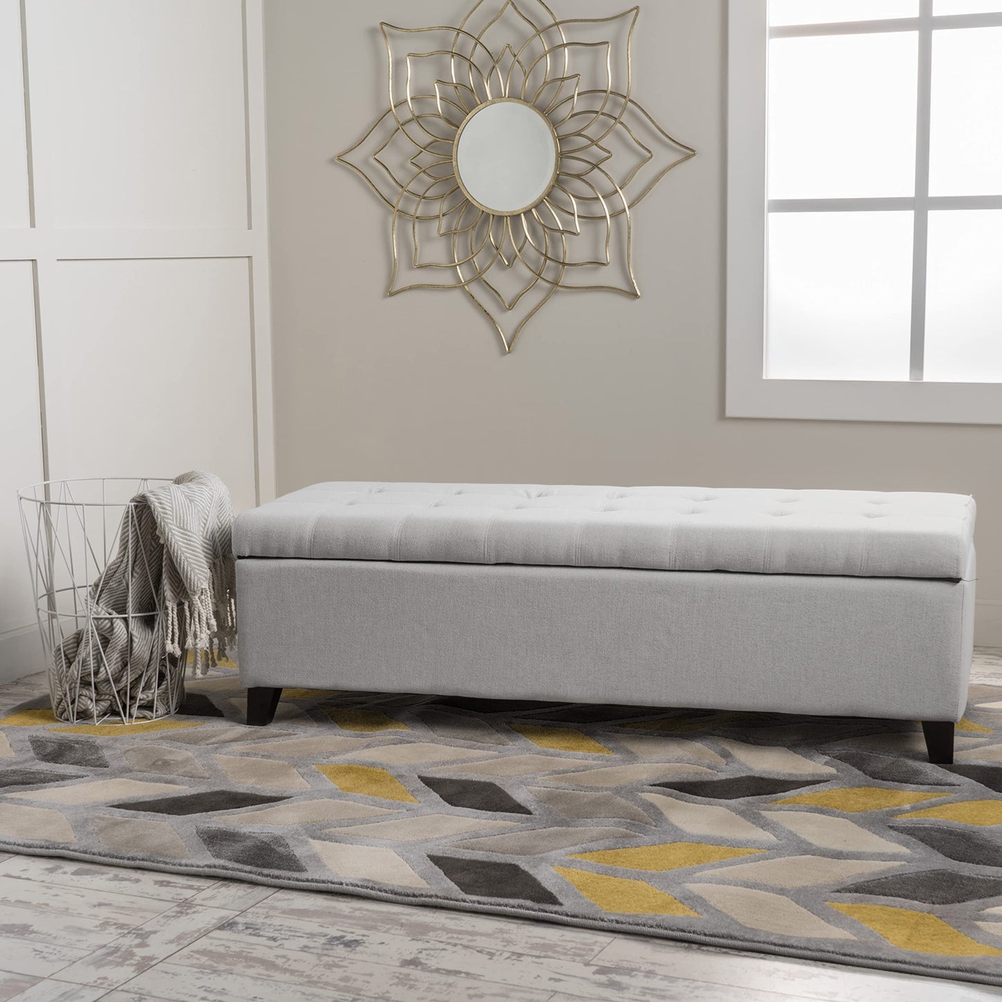 Christopher Knight Home Storage Ottoman for Organizing