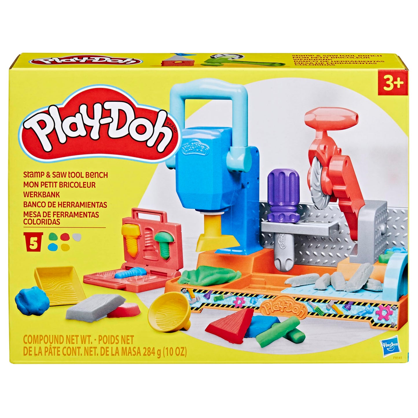 Play-Doh Construction Stamp & Saw Tool Set