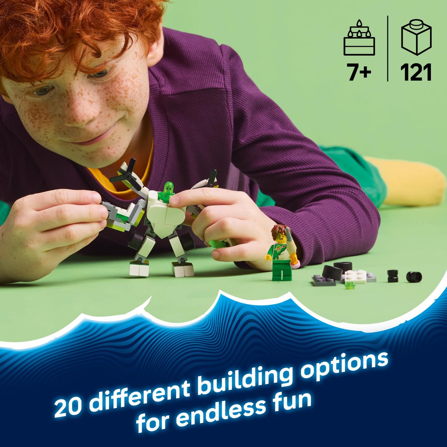 LEGO Z-Blob's Robot Building Kit for Kids