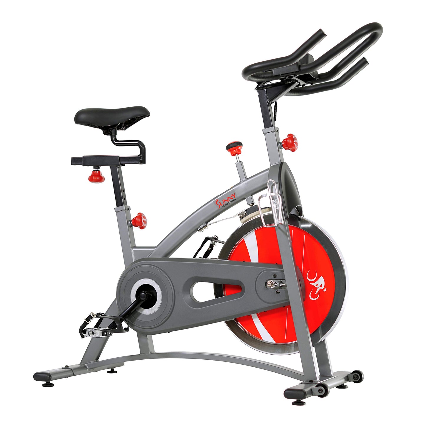 Sunny Health Indoor Cycling Exercise Bike with Monitor