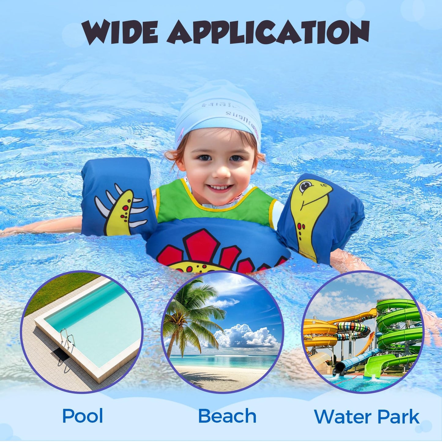 Body Glove Swim Life Vest for Kids 33-55 lbs