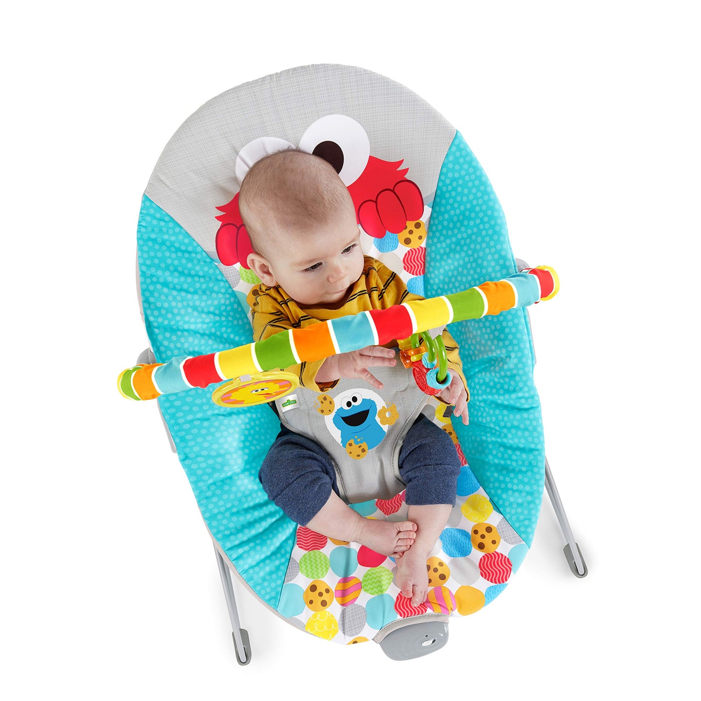 Bright Starts Elmo Baby Bouncer with Vibrations