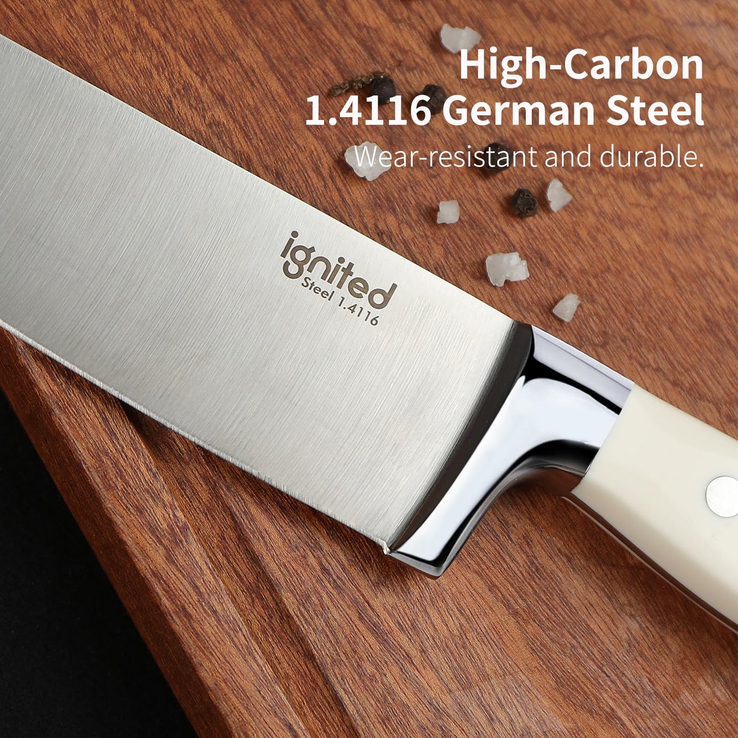 8 Inch Chef Knife by IGNITED CUTLERY