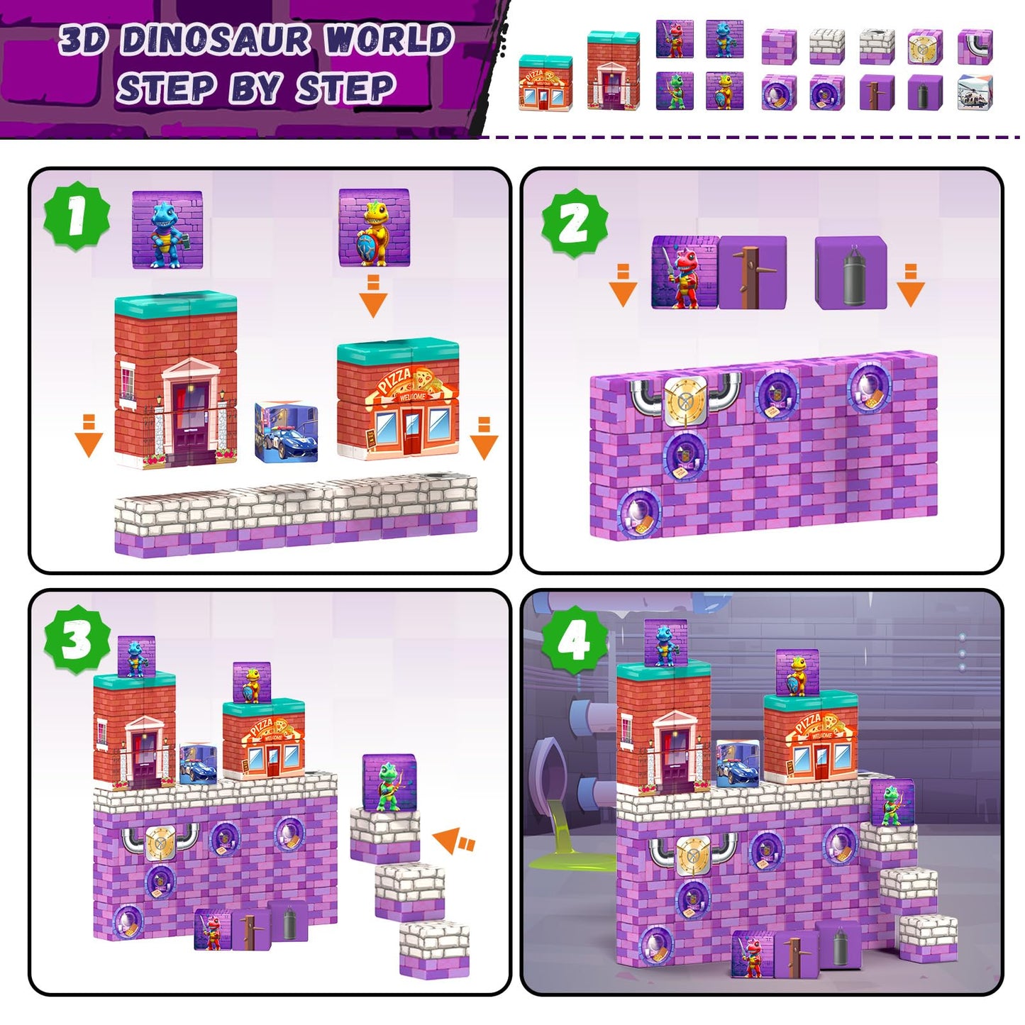 Magnetic Building Blocks for Kids - STEM Toys