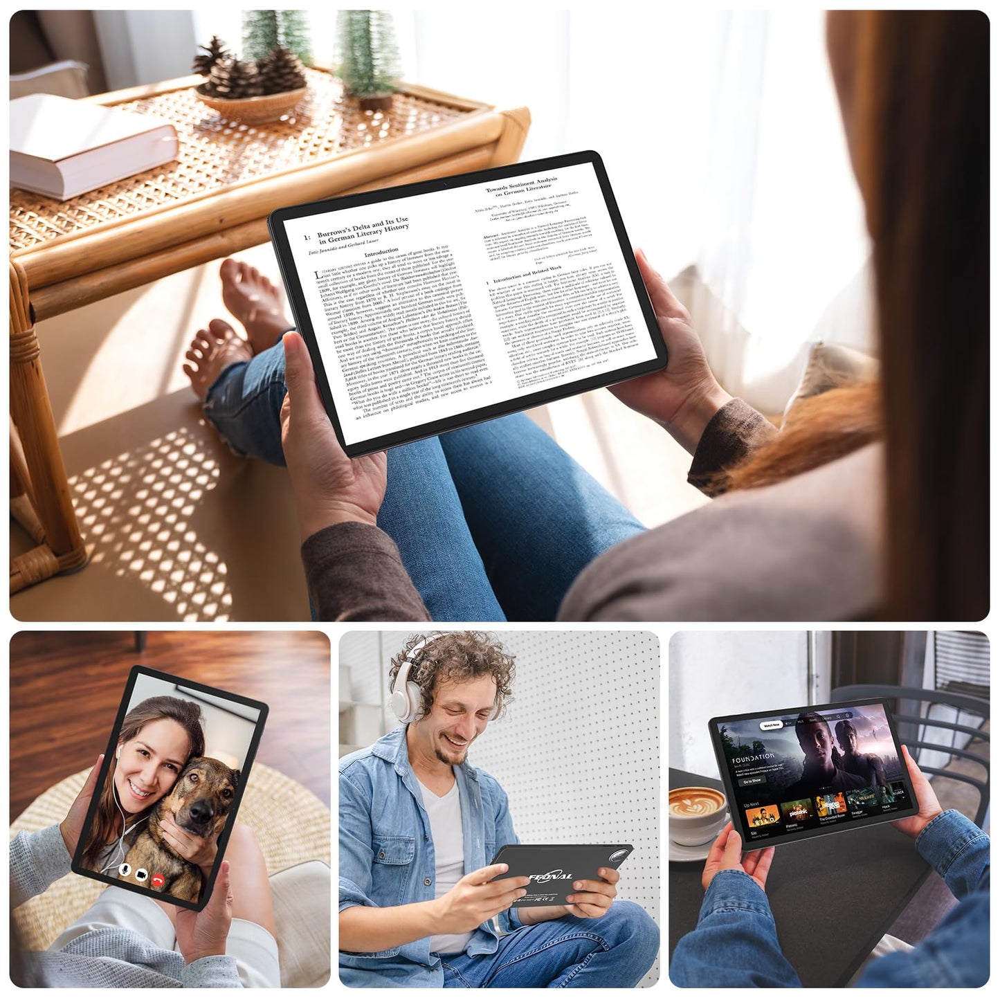 11-inch Android Tablet 128GB ROM 16GB RAM