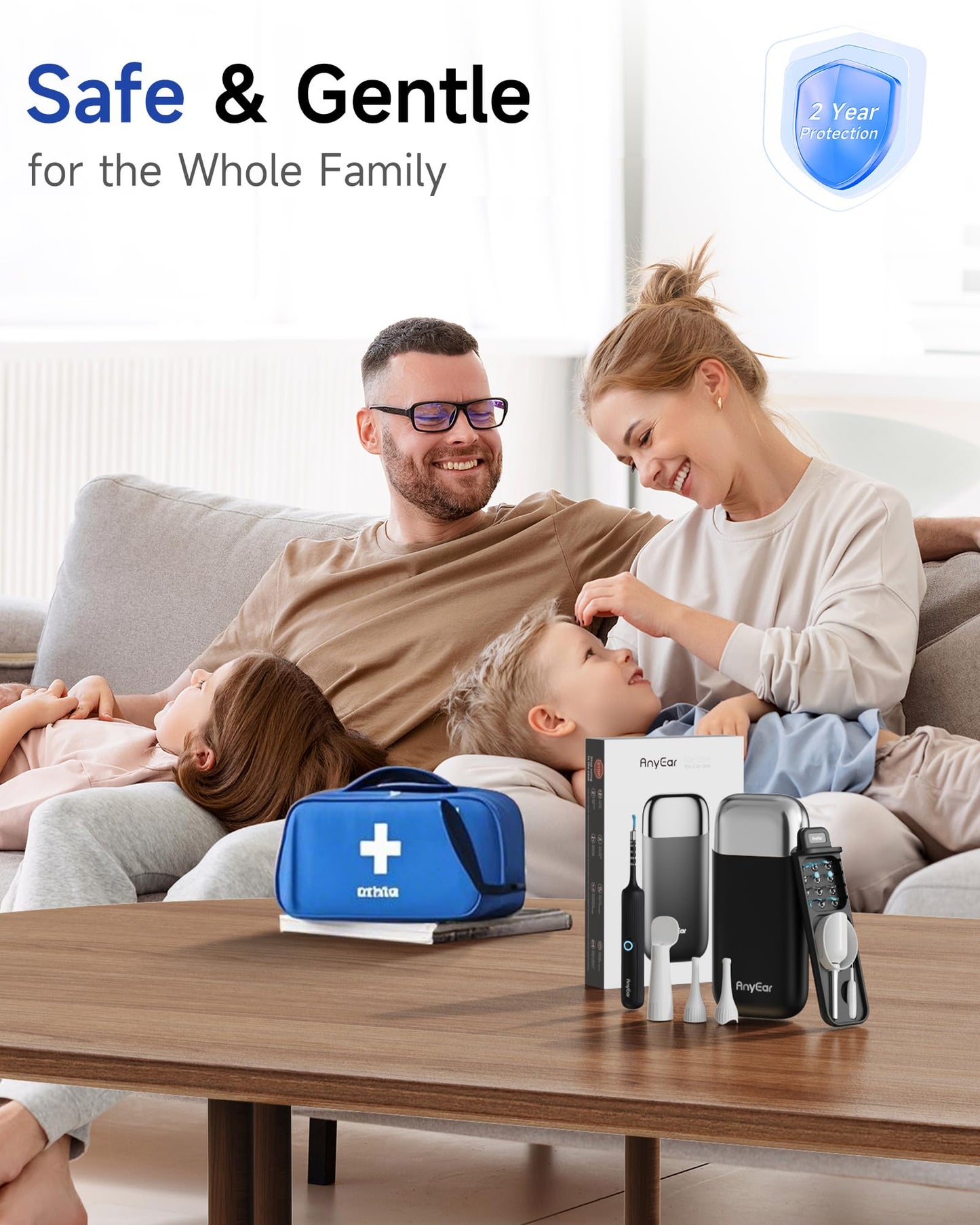 Ear Wax Removal Camera Kit with 10MP Otoscope
