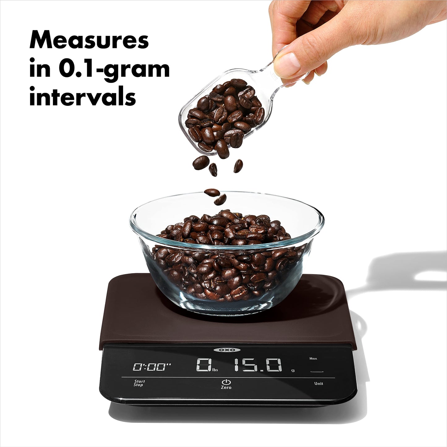 6 Lb OXO Precision Coffee Scale with Timer