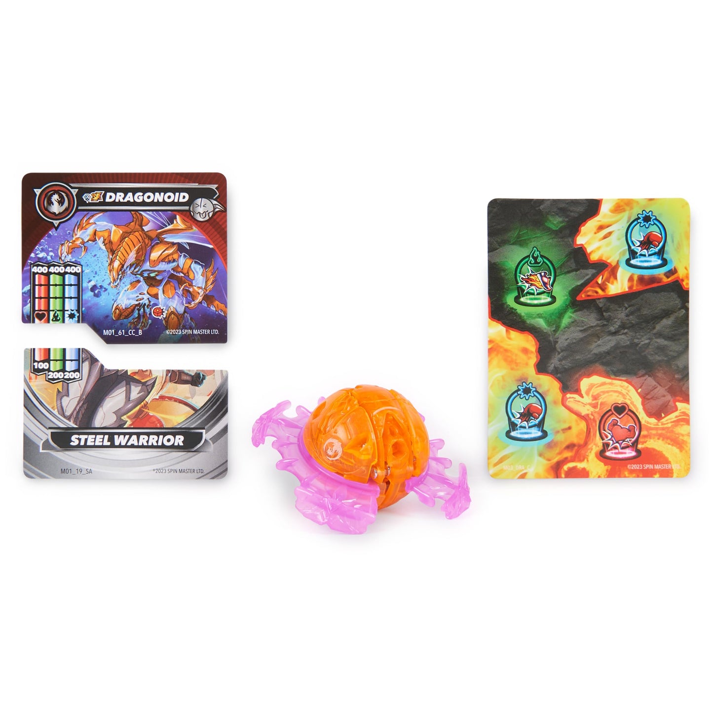 Bakugan Brawl Zone Playset with Dragonoid Figure