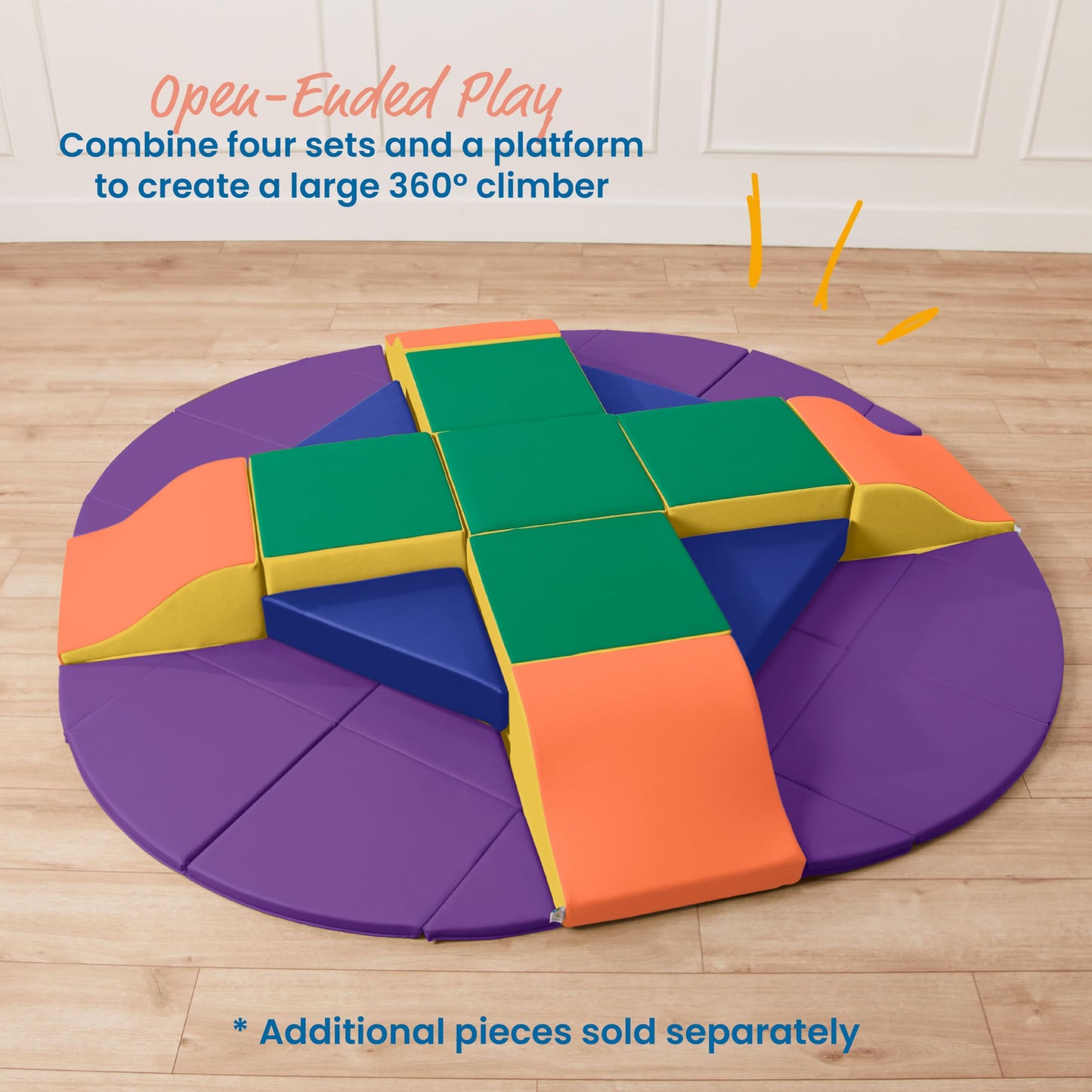 ECR4Kids 4-Piece Junior Adventurer's Summit Slide Set