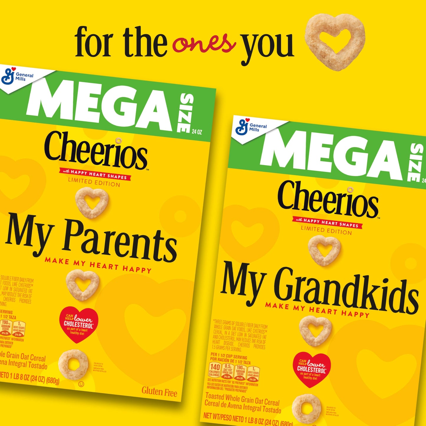 Mega Size Cheerios Gluten Free Breakfast Cereal 24oz