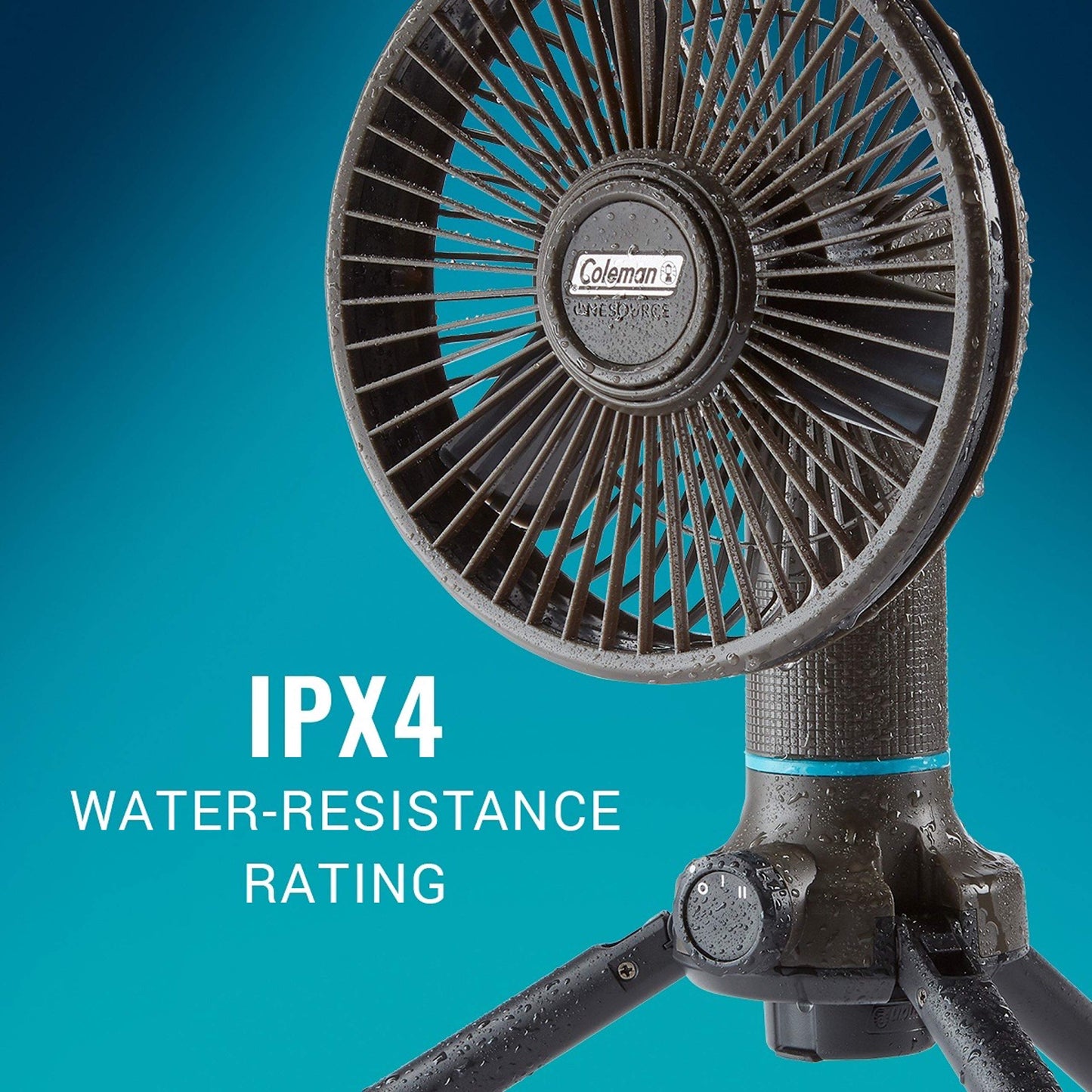 Coleman Rechargeable Camping Gear: Shower, Vacuum, Fan