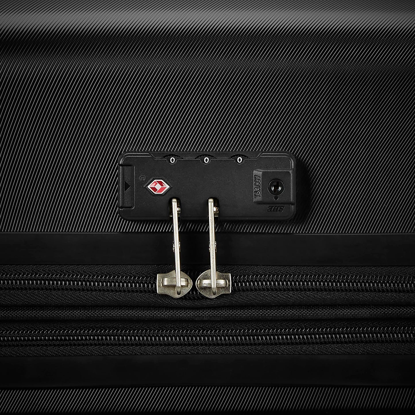Samsonite Evolve SE Hardside Expandable Luggage with Double Spinner Wheels, Bass Black, 3PC Set (CO/M/L)