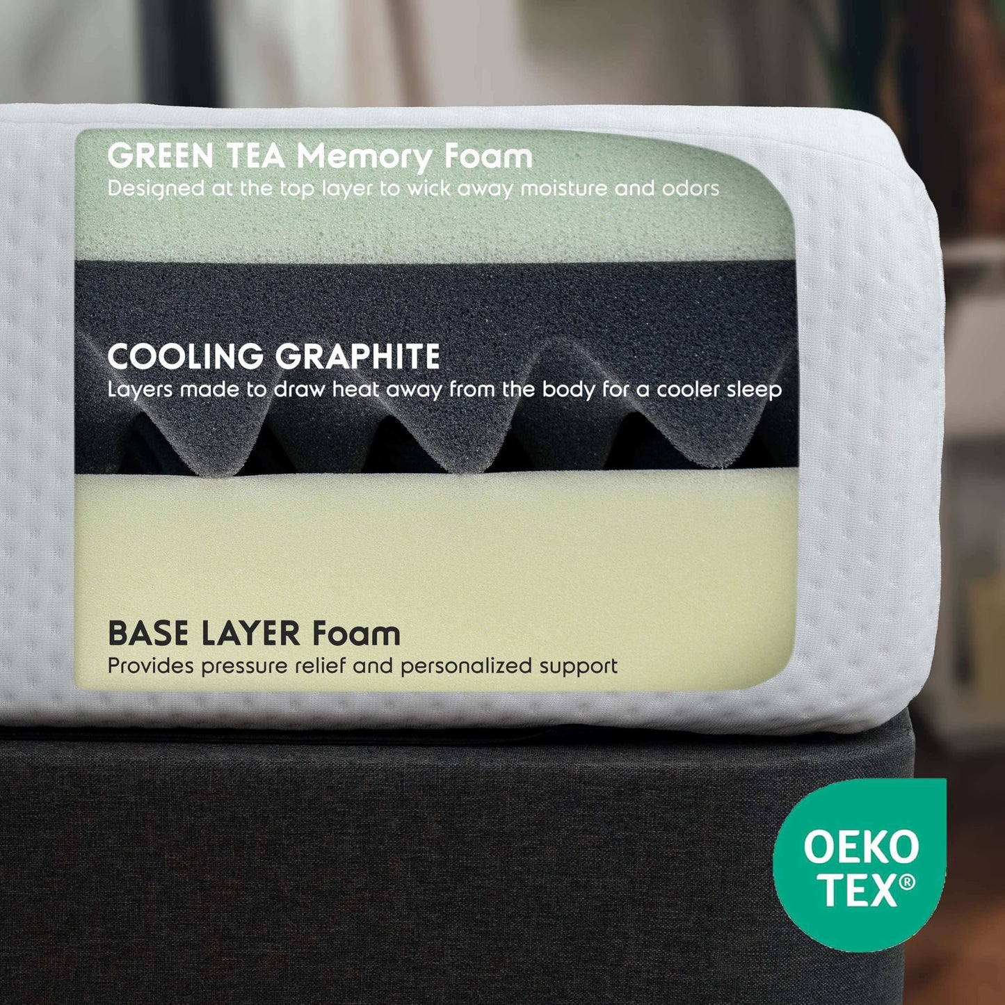 8 Inch Twin Memory Foam Mattress by Nestl