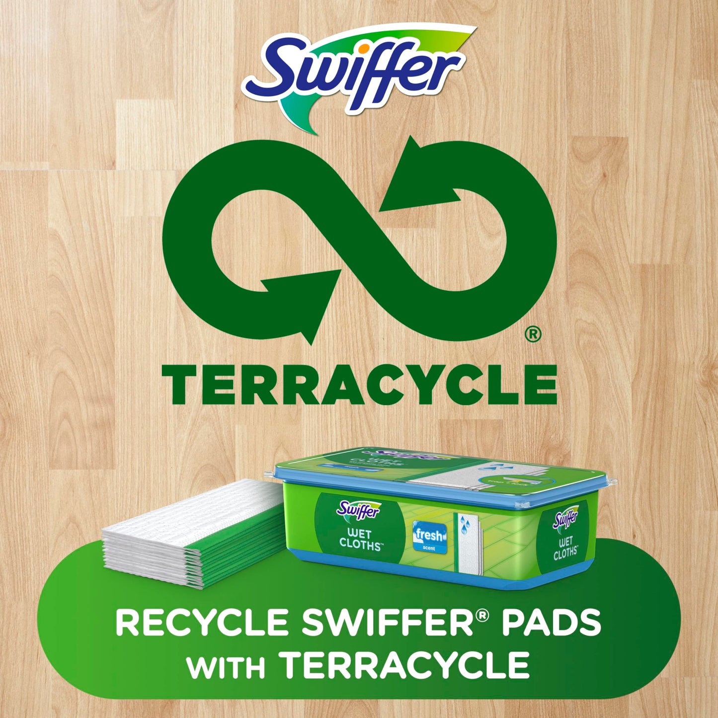 Swiffer 24 Count Wet Mopping Cloths for Floors