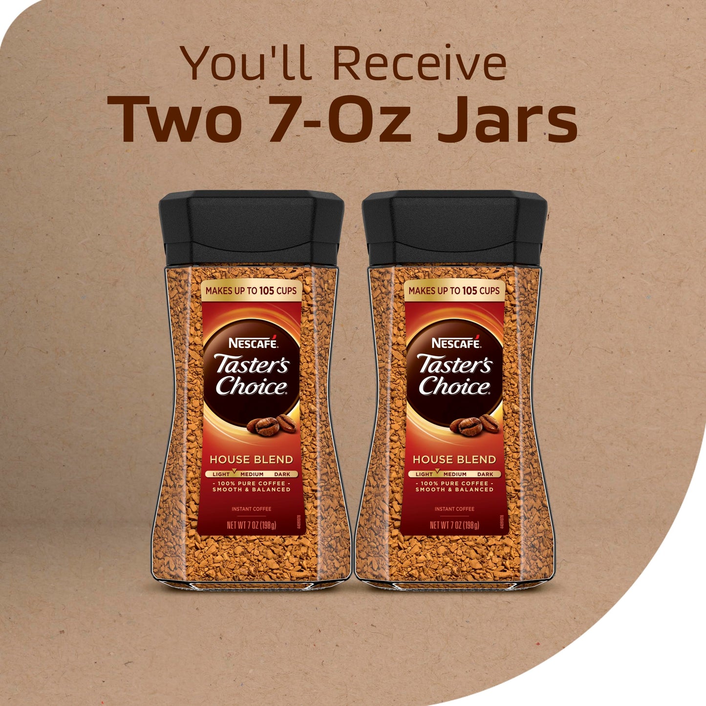 Nescafé Taster's Choice Instant Coffee, House Blend