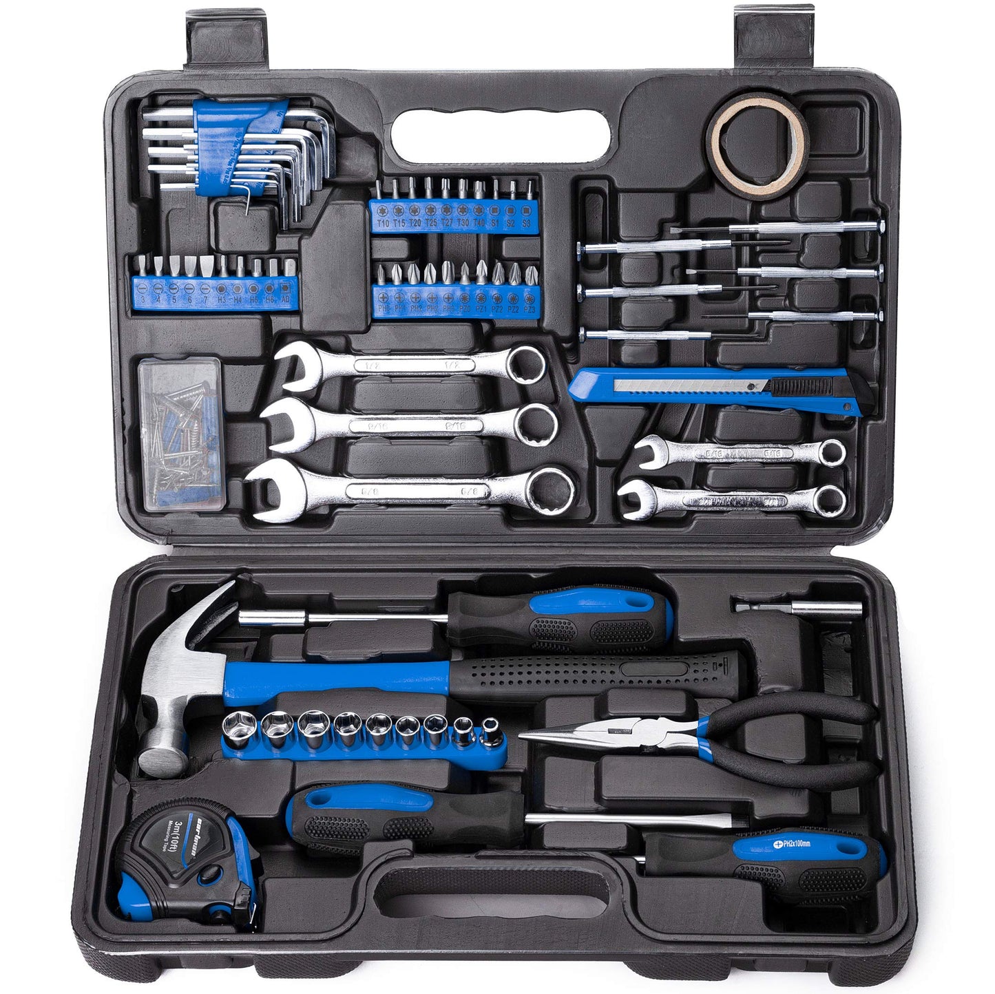 CARTMAN 148-Piece Household Tool Set with Case