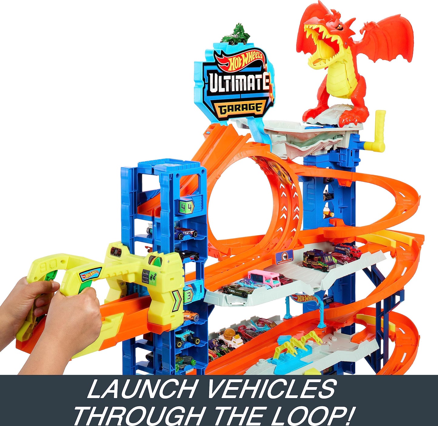 Hot Wheels Ultimate Garage Track Set with Cars