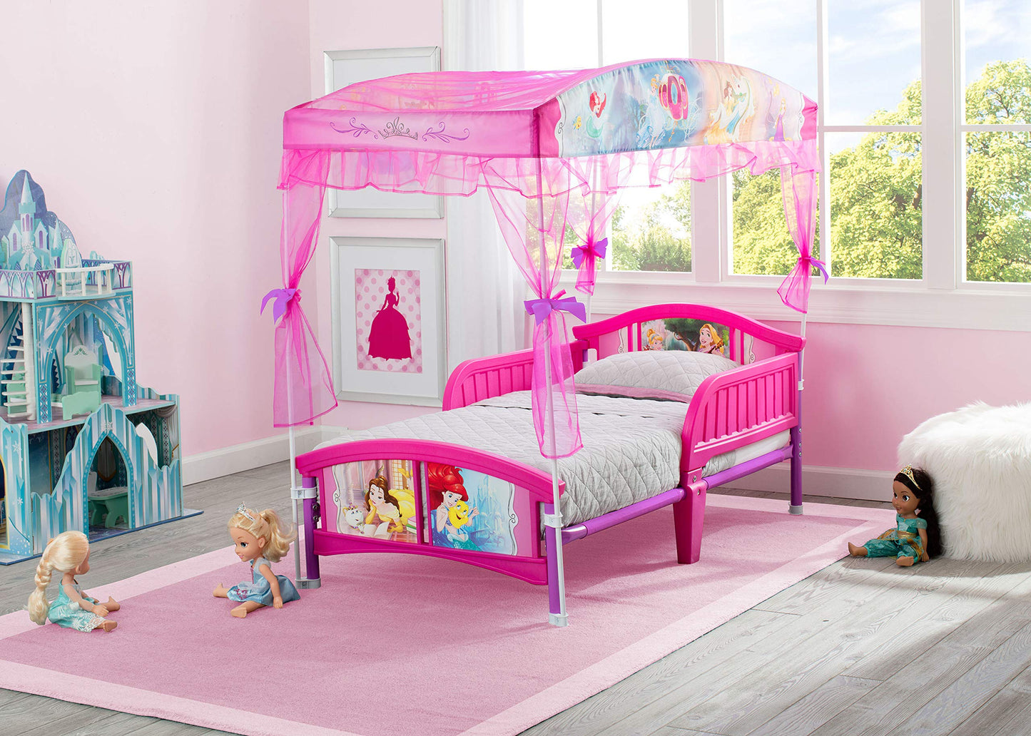 Disney Princess Toddler Canopy Bed by Delta Children