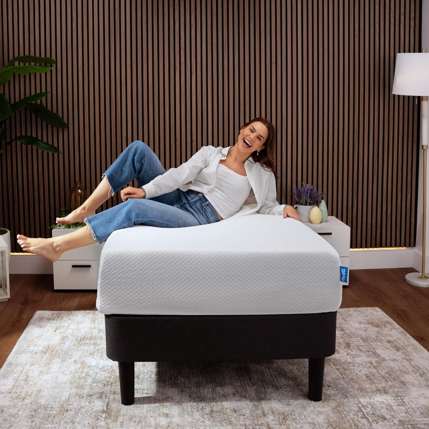 8 Inch Twin Memory Foam Mattress by Nestl