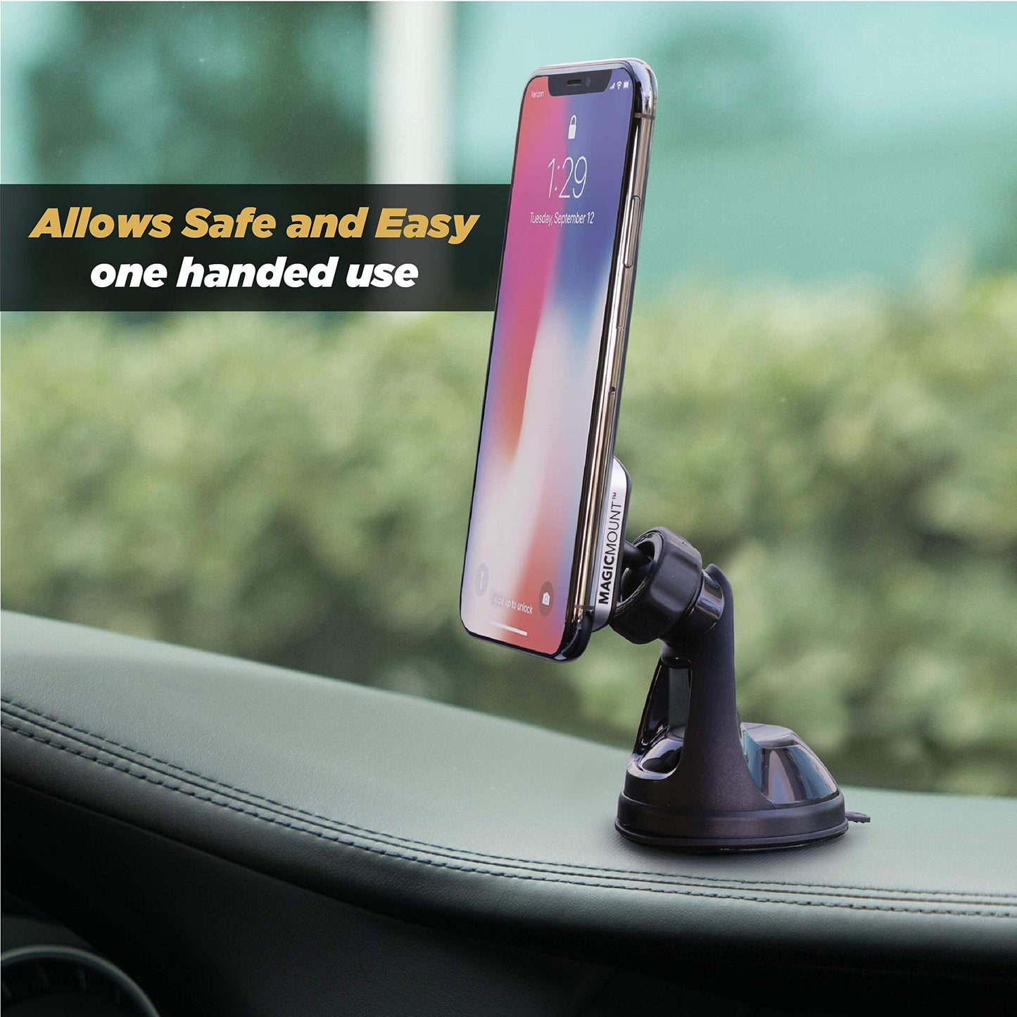 Scosche Magnetic Phone Holder for Car or Desk