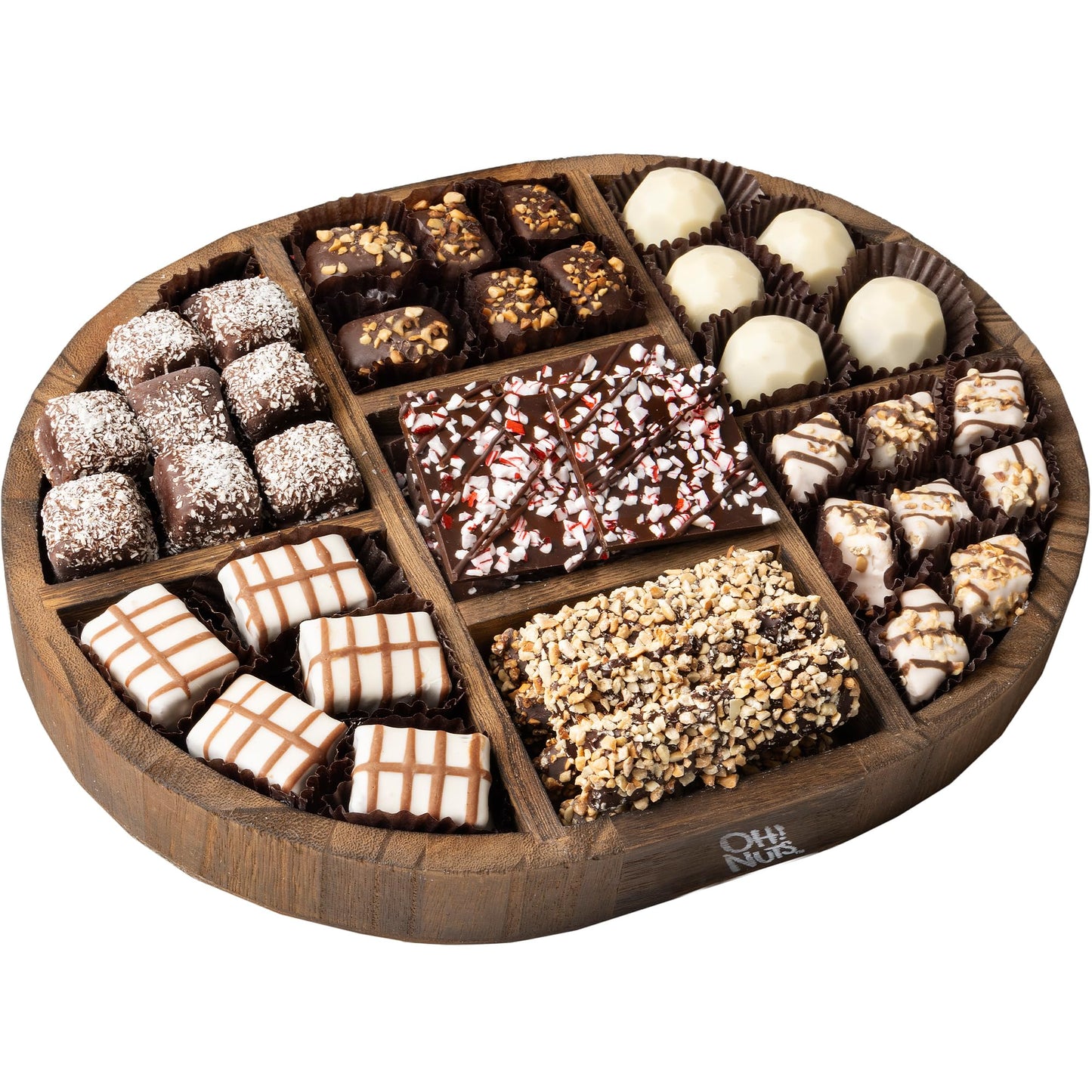 Assorted Chocolate Gift Tray by Oh! Nuts