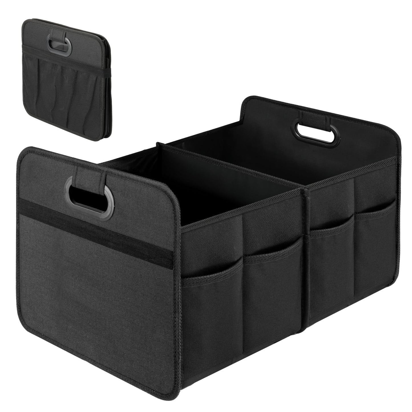 Car Trunk Organizer by Simple Deluxe, 2 Compartments