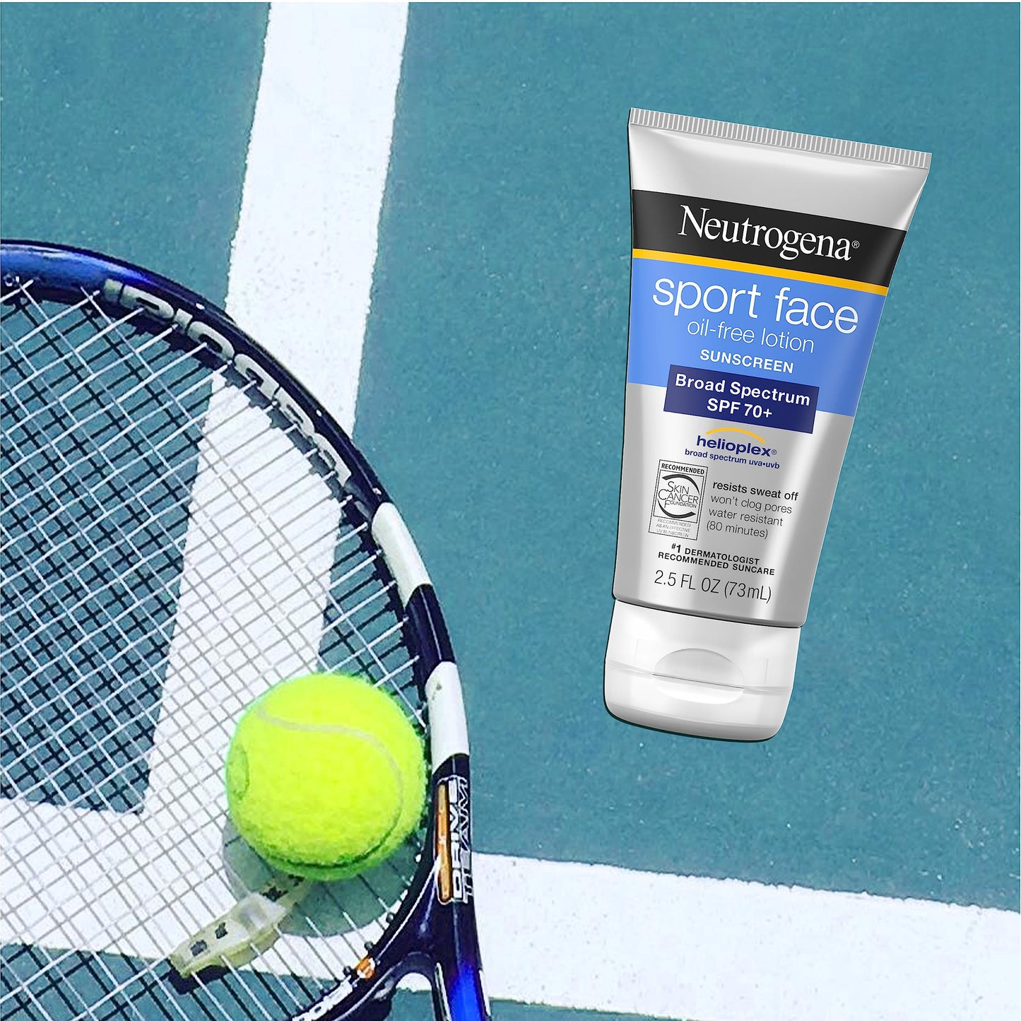 Neutrogena Sport Face Sunscreen SPF 70, Oil-Free