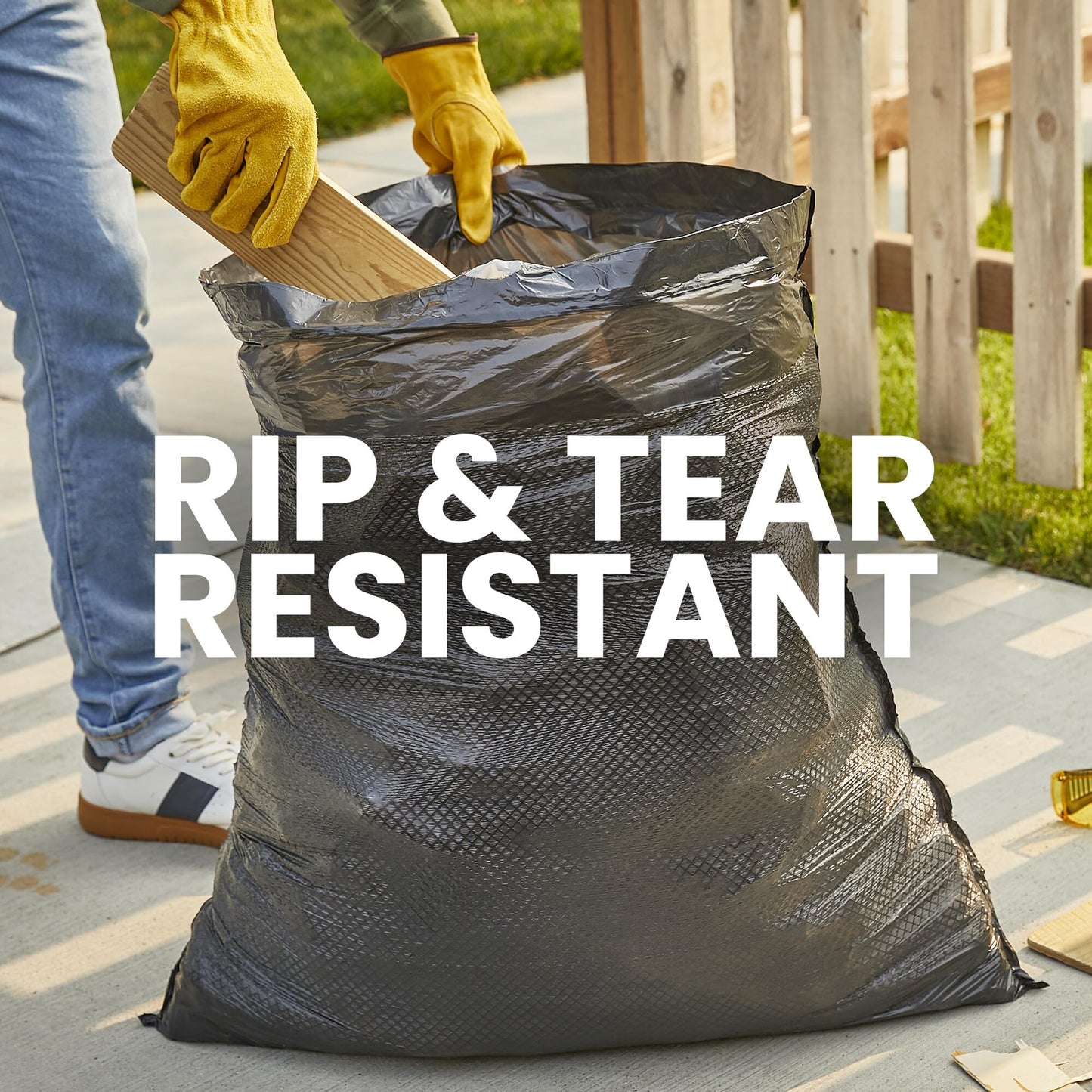 Glad 30 Gallon ForceFlex Drawstring Trash Bags