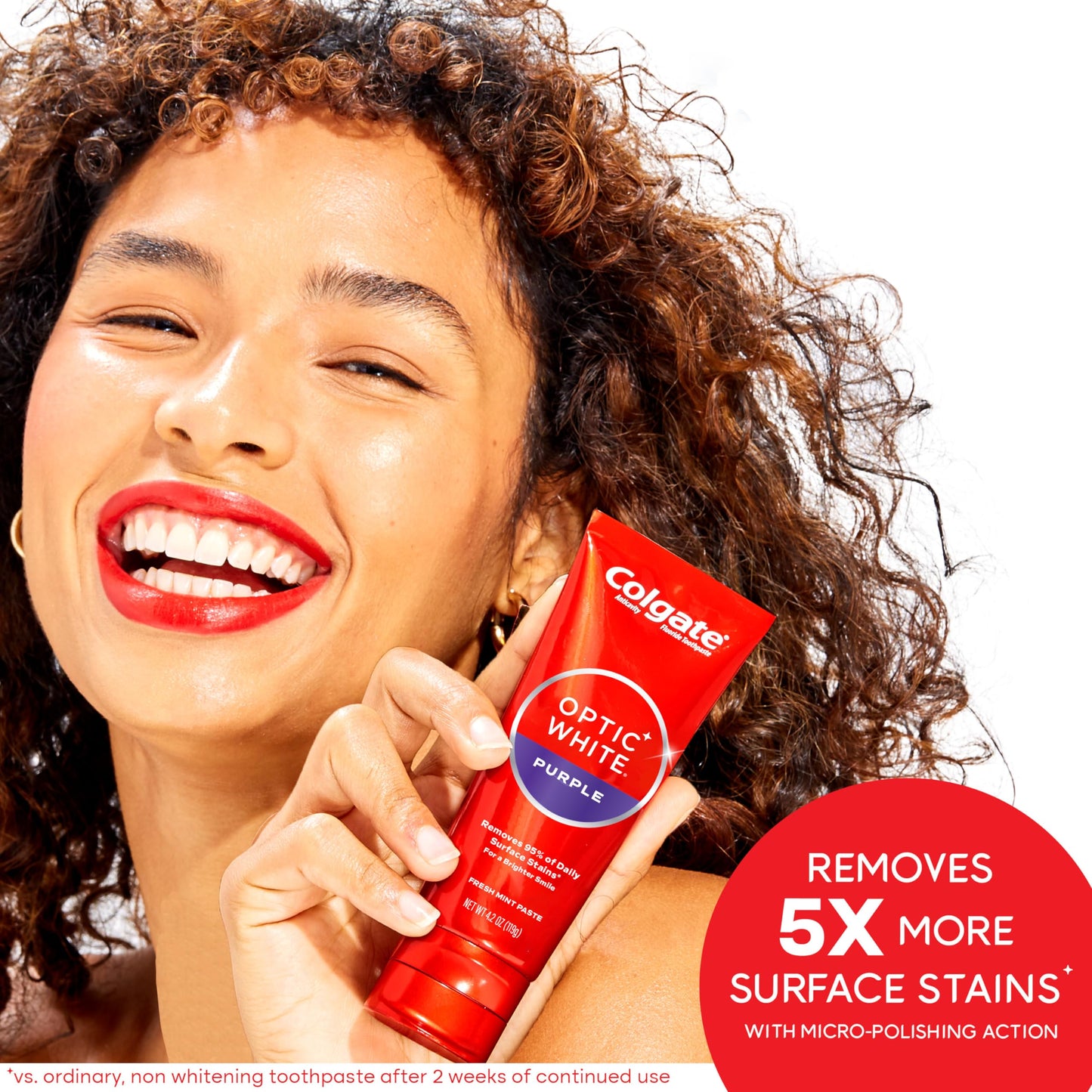 Colgate Teeth Whitening Toothpaste, Enamel-Safe Mint